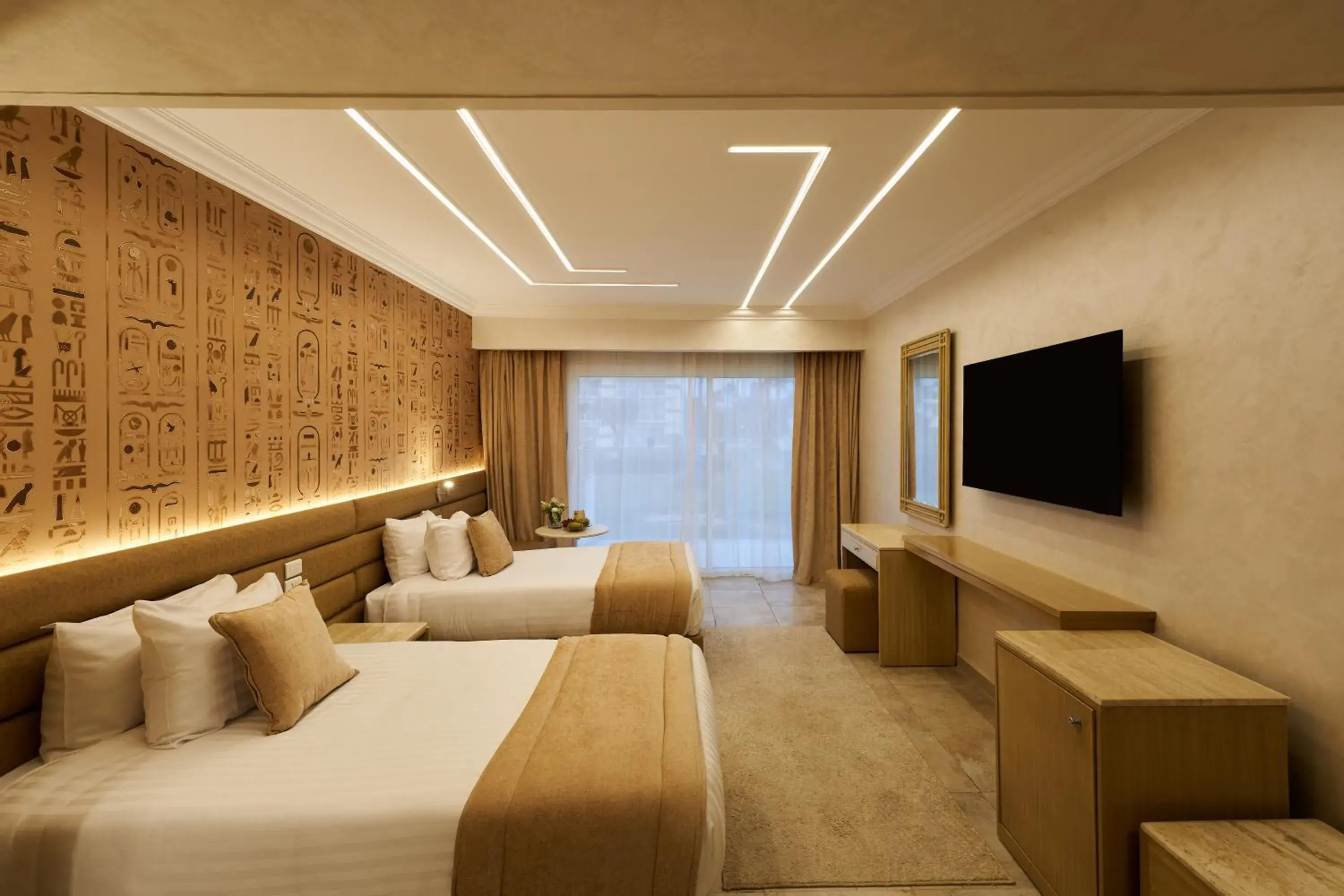 Bed in Pyramids Park Resort Cairo Bed in Pyramids Park Resort Cairo