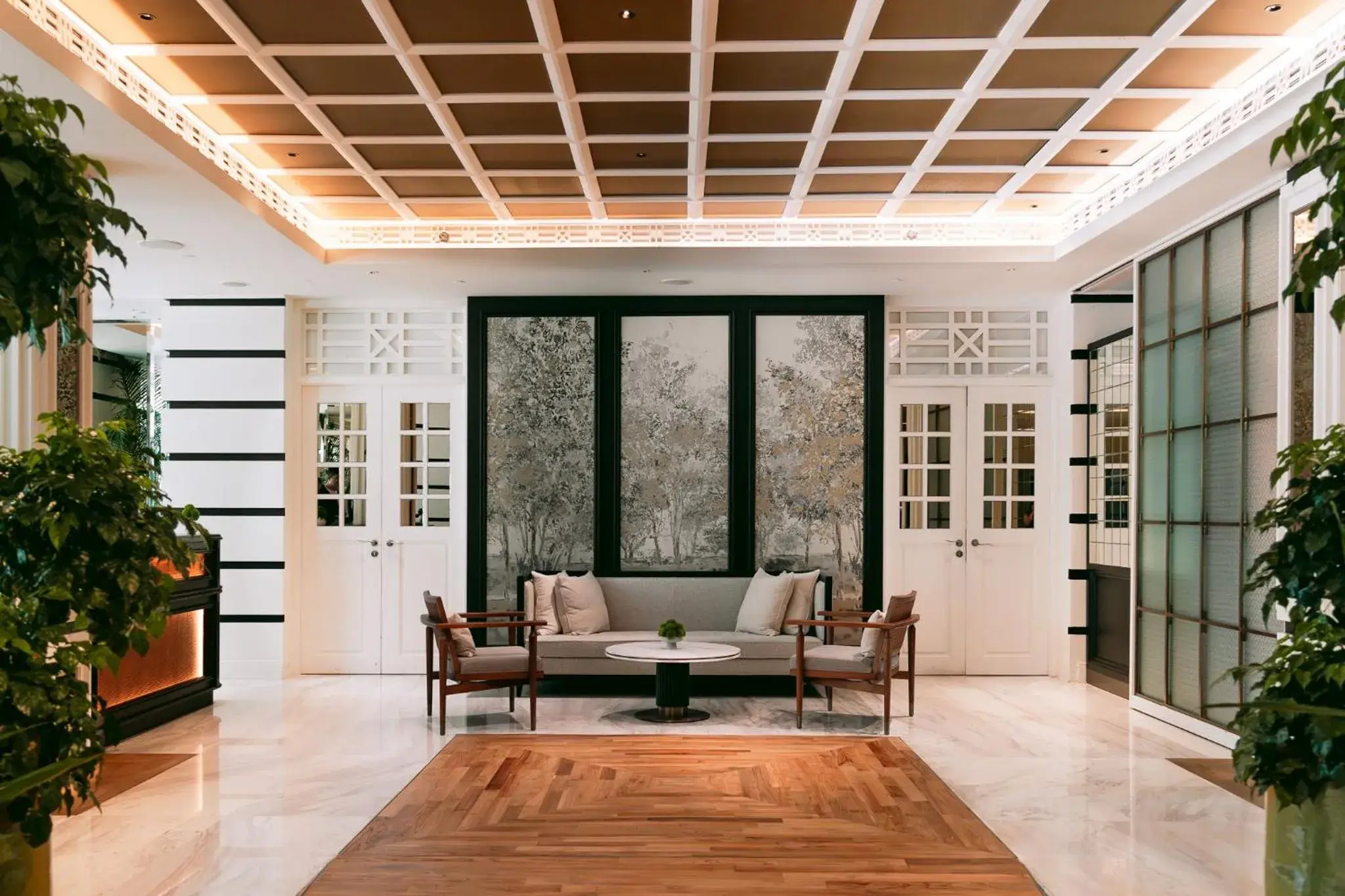 Lobby or reception in METT Singapore Lobby or reception in METT Singapore