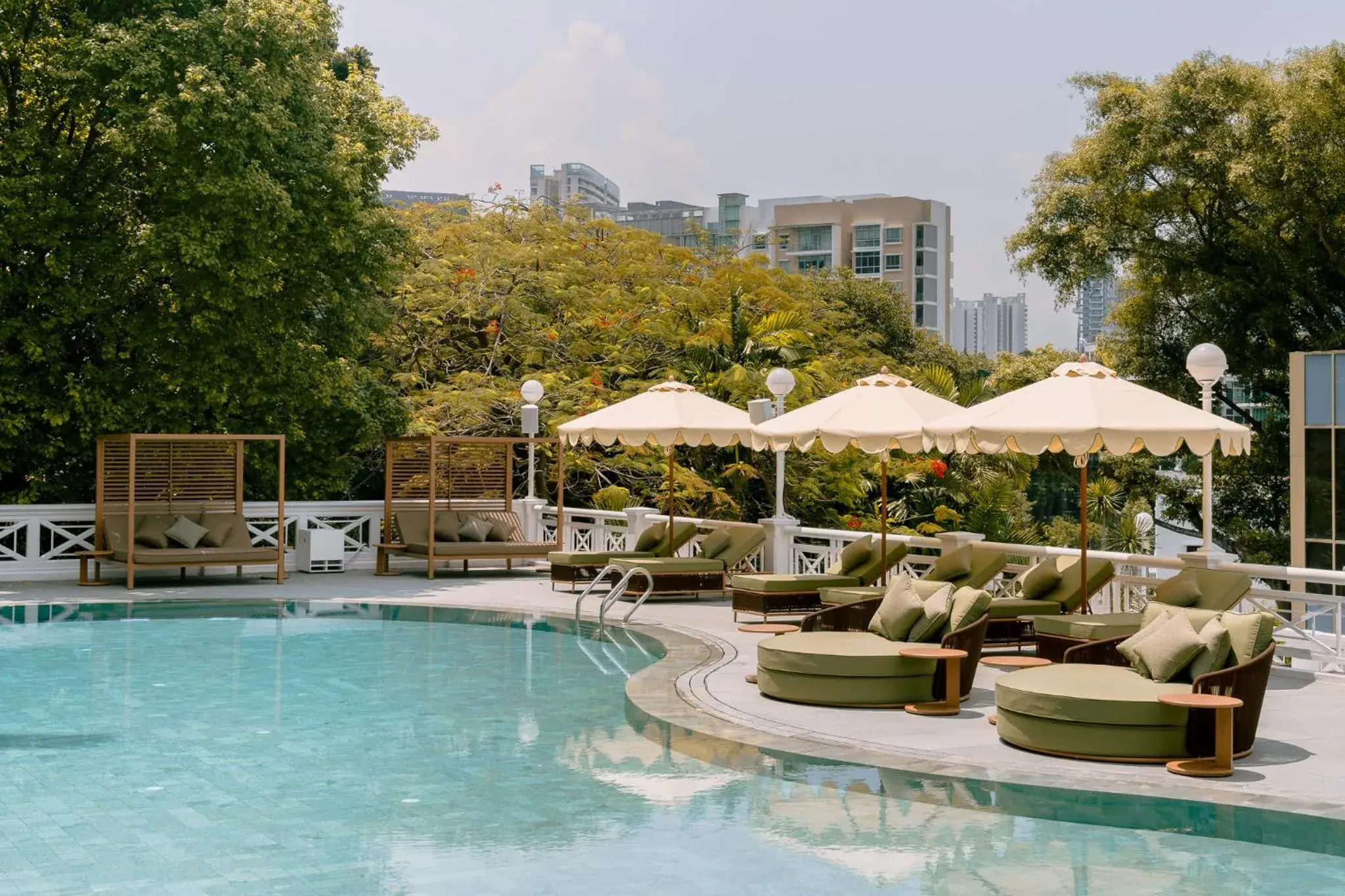 Swimming pool in METT Singapore Swimming pool in METT Singapore