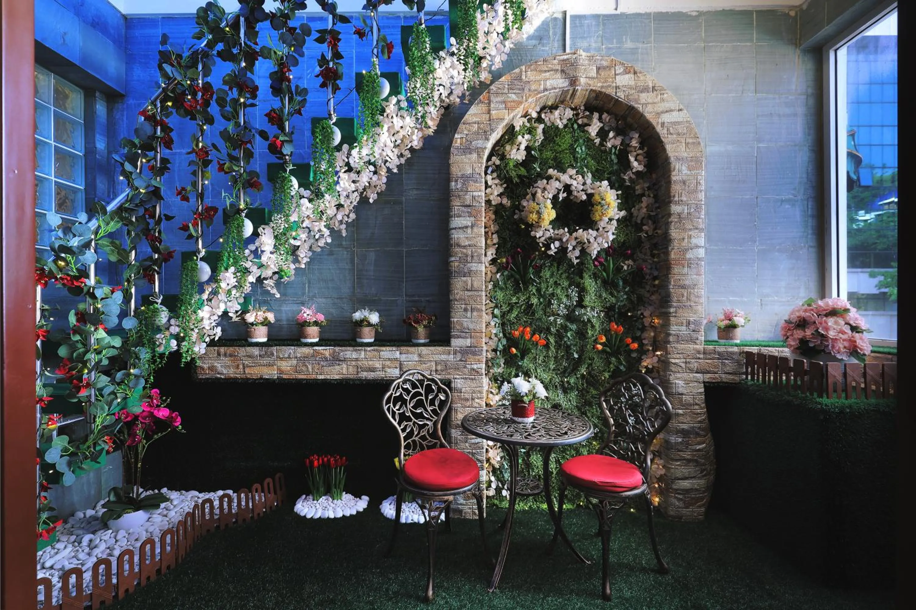 Garden in The Jesselton Hotel