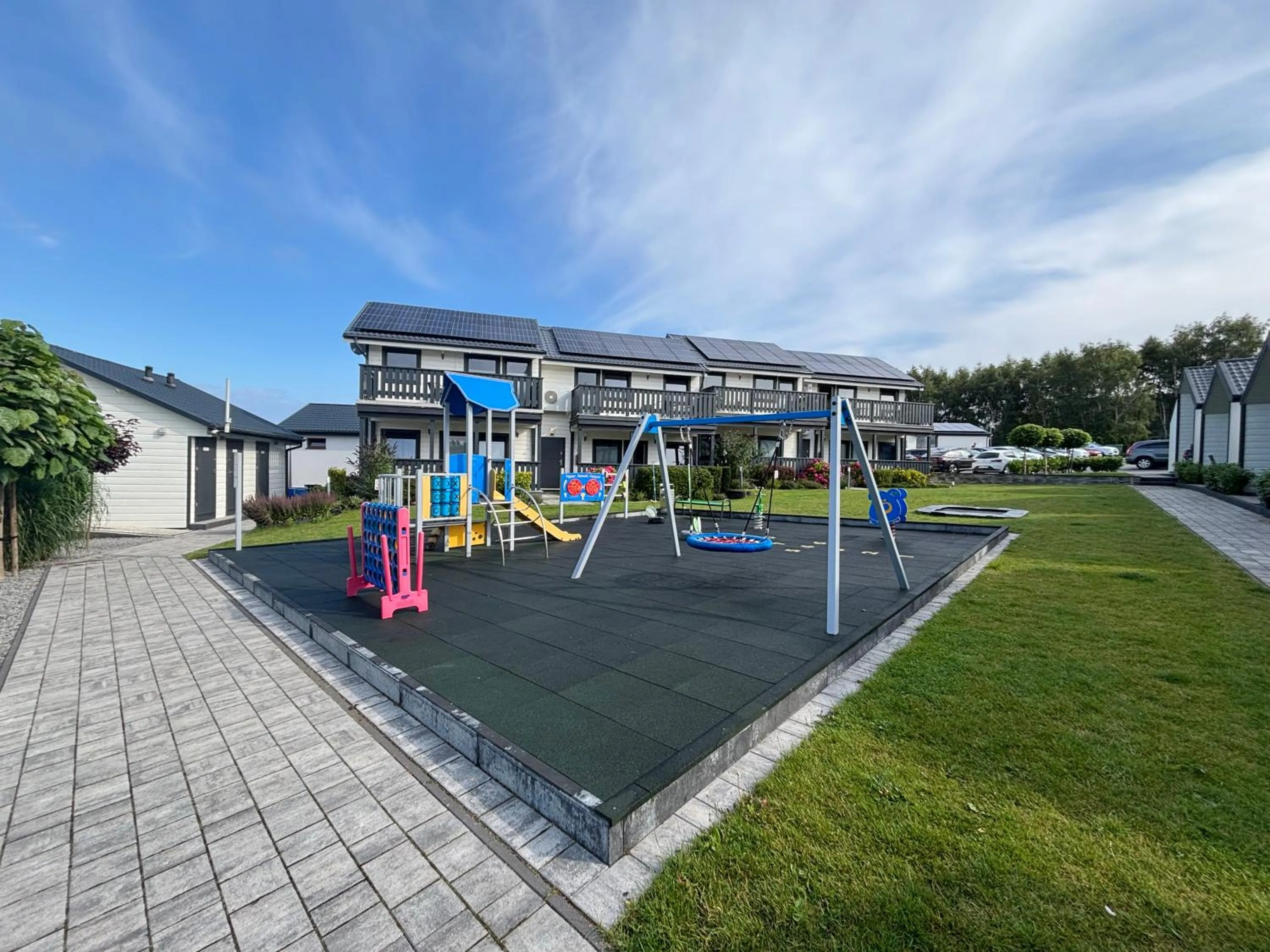 Children play ground in Domki Alan Jarosławiec