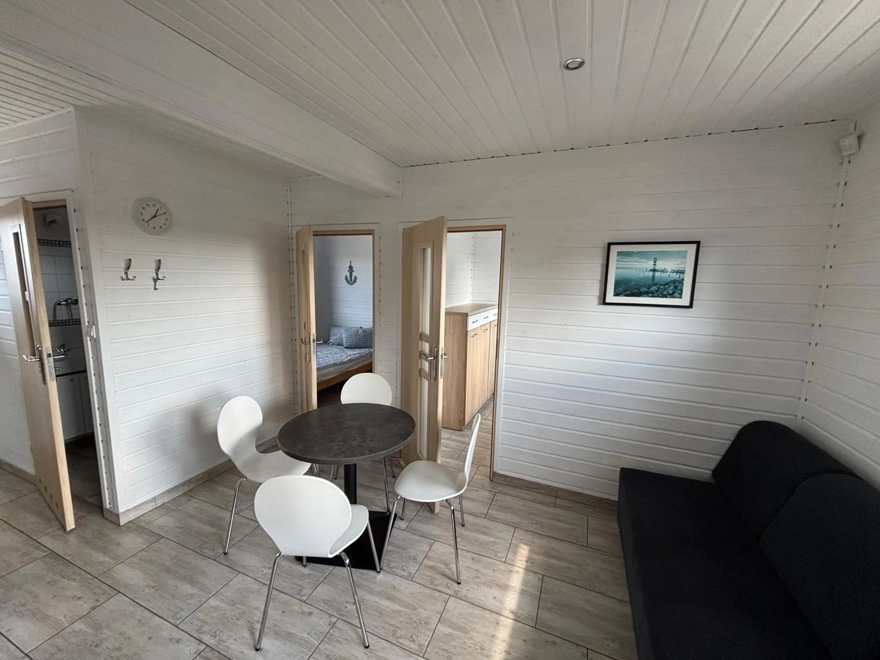 Communal lounge/ TV room in Domki Alan Jarosławiec