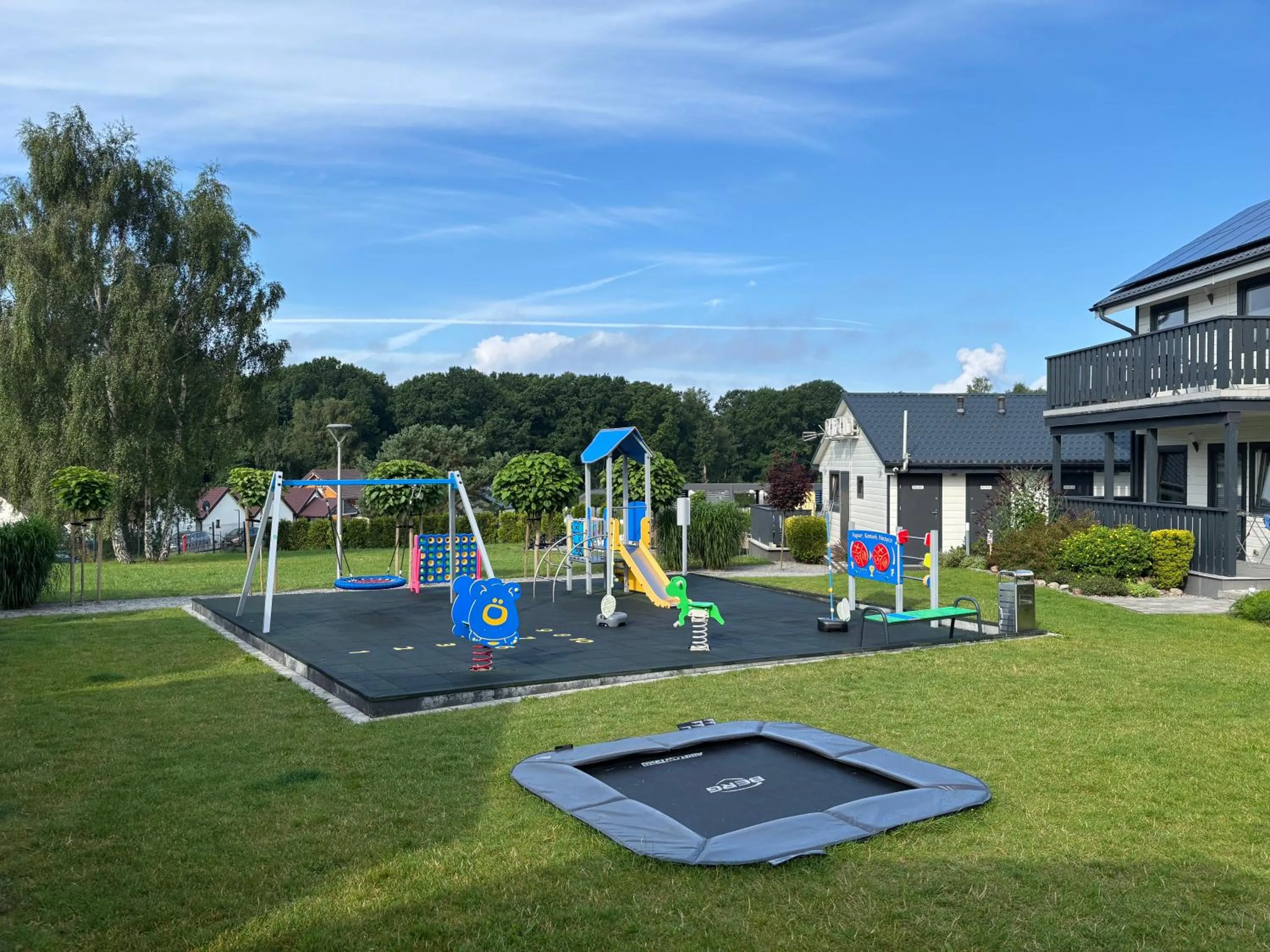 Children play ground in Domki Alan Jarosławiec