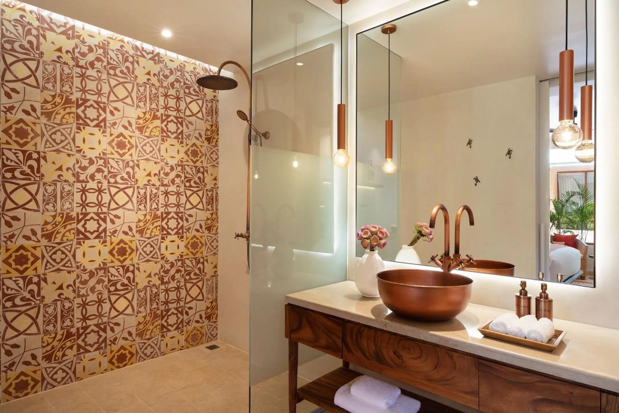 Bathroom in FCC Angkor by Avani