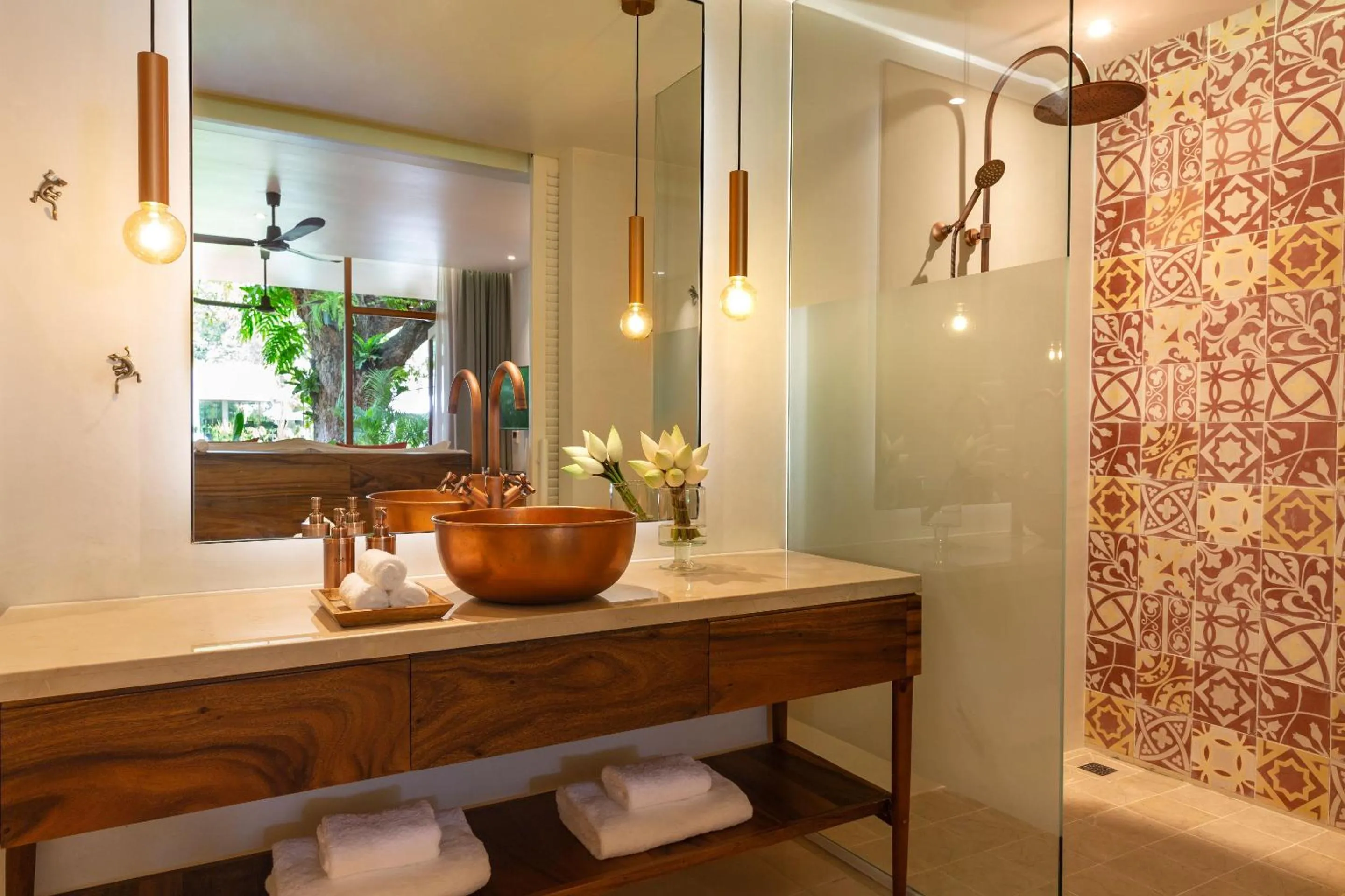 Bathroom in FCC Angkor by Avani