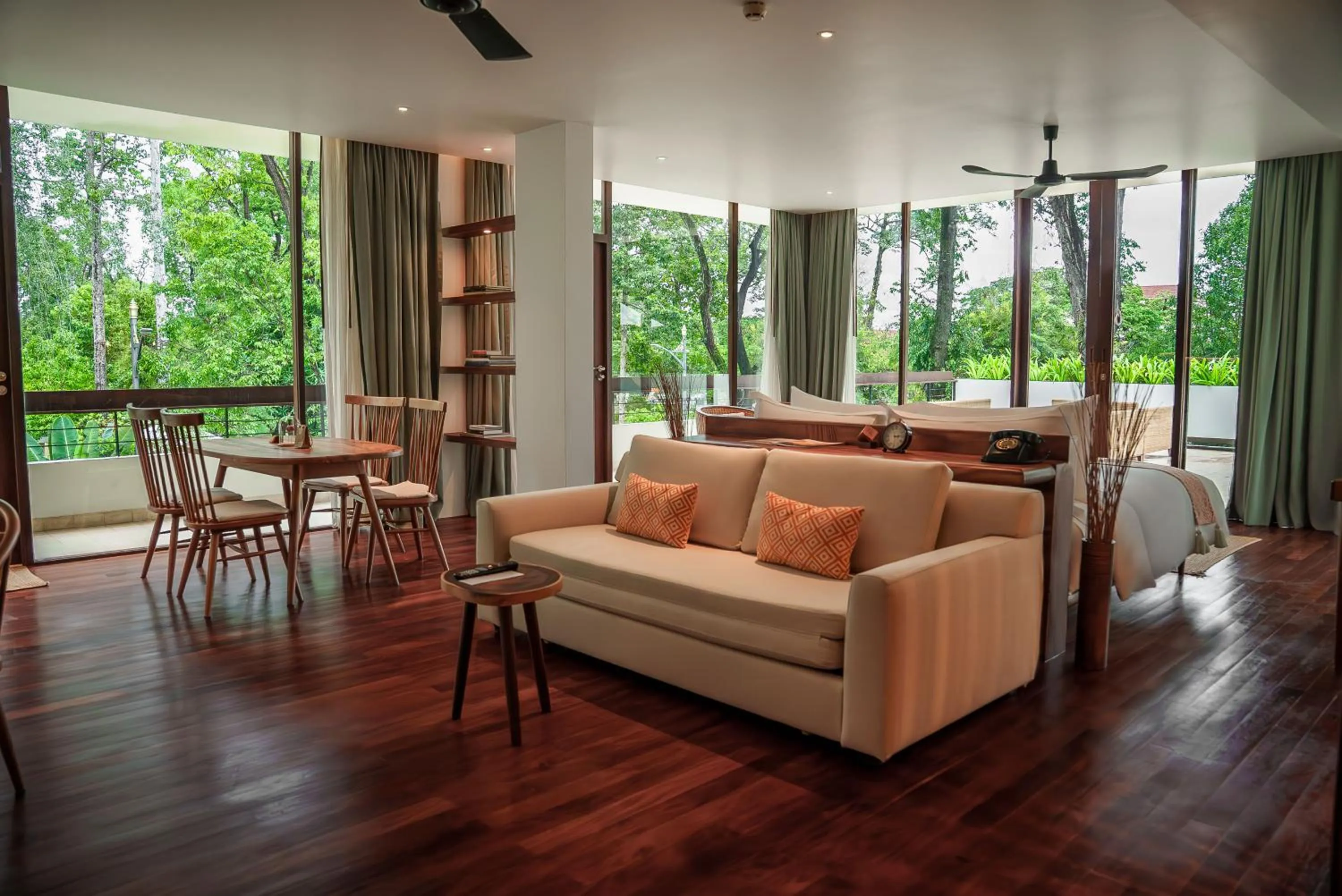 Living room in FCC Angkor by Avani