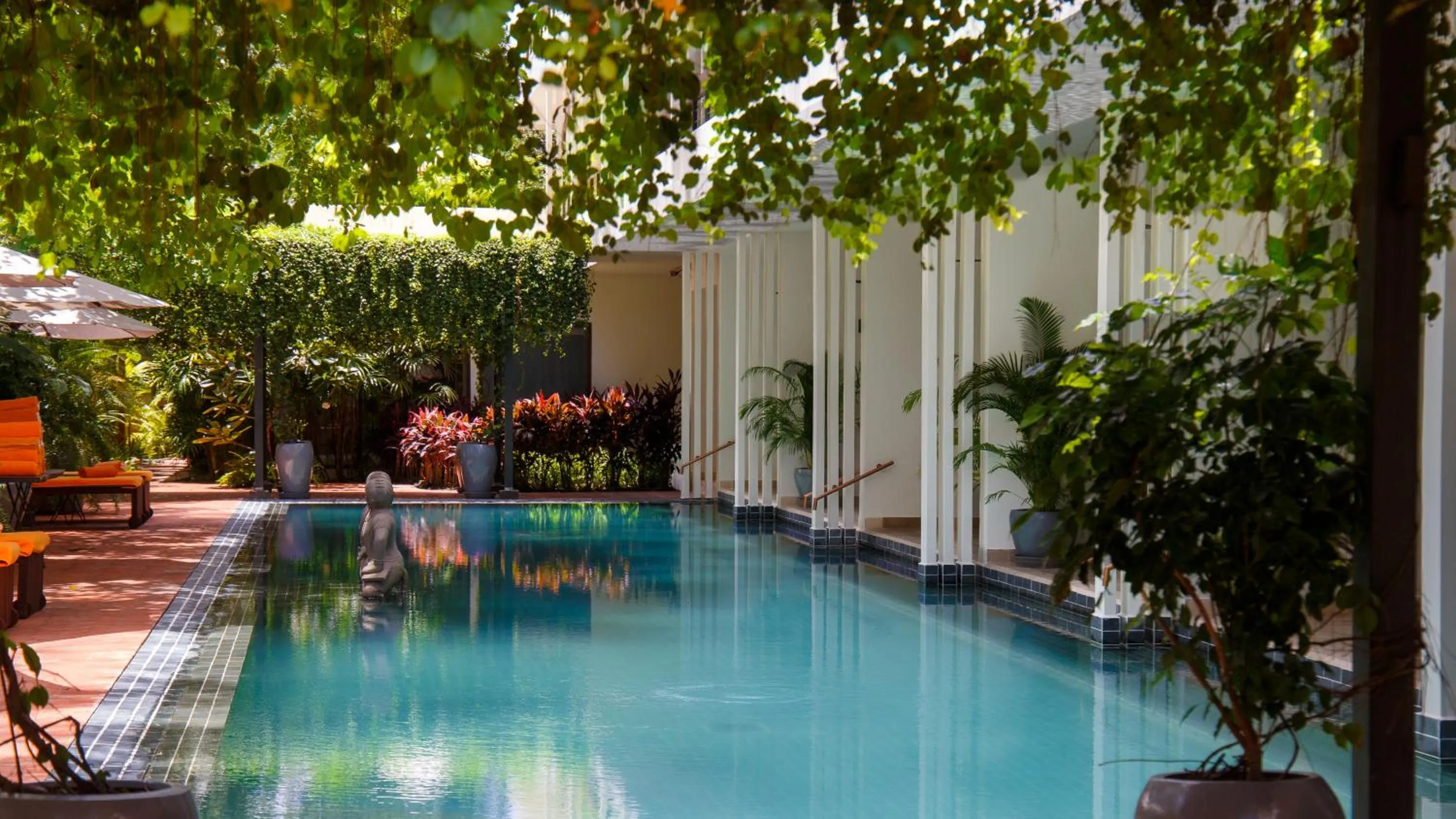 Pool view in FCC Angkor by Avani