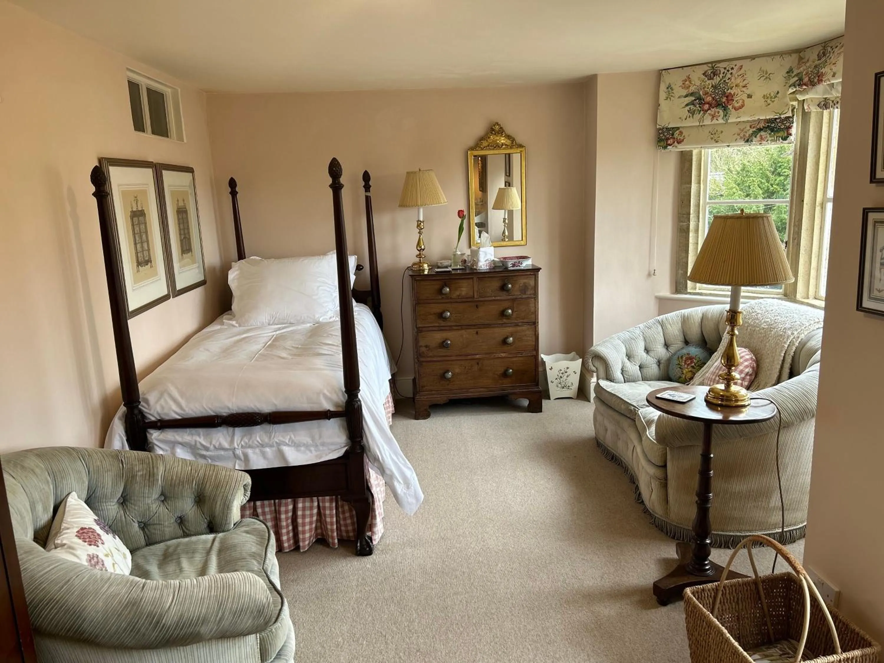 Bed in The Old Rectory Somerset