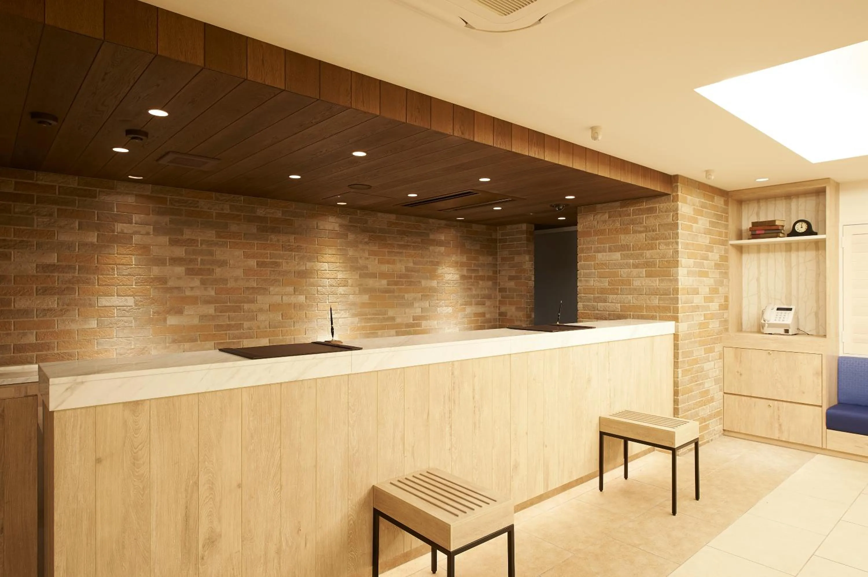 Lobby or reception in Sotetsu Fresa Inn Ginza Sanchome