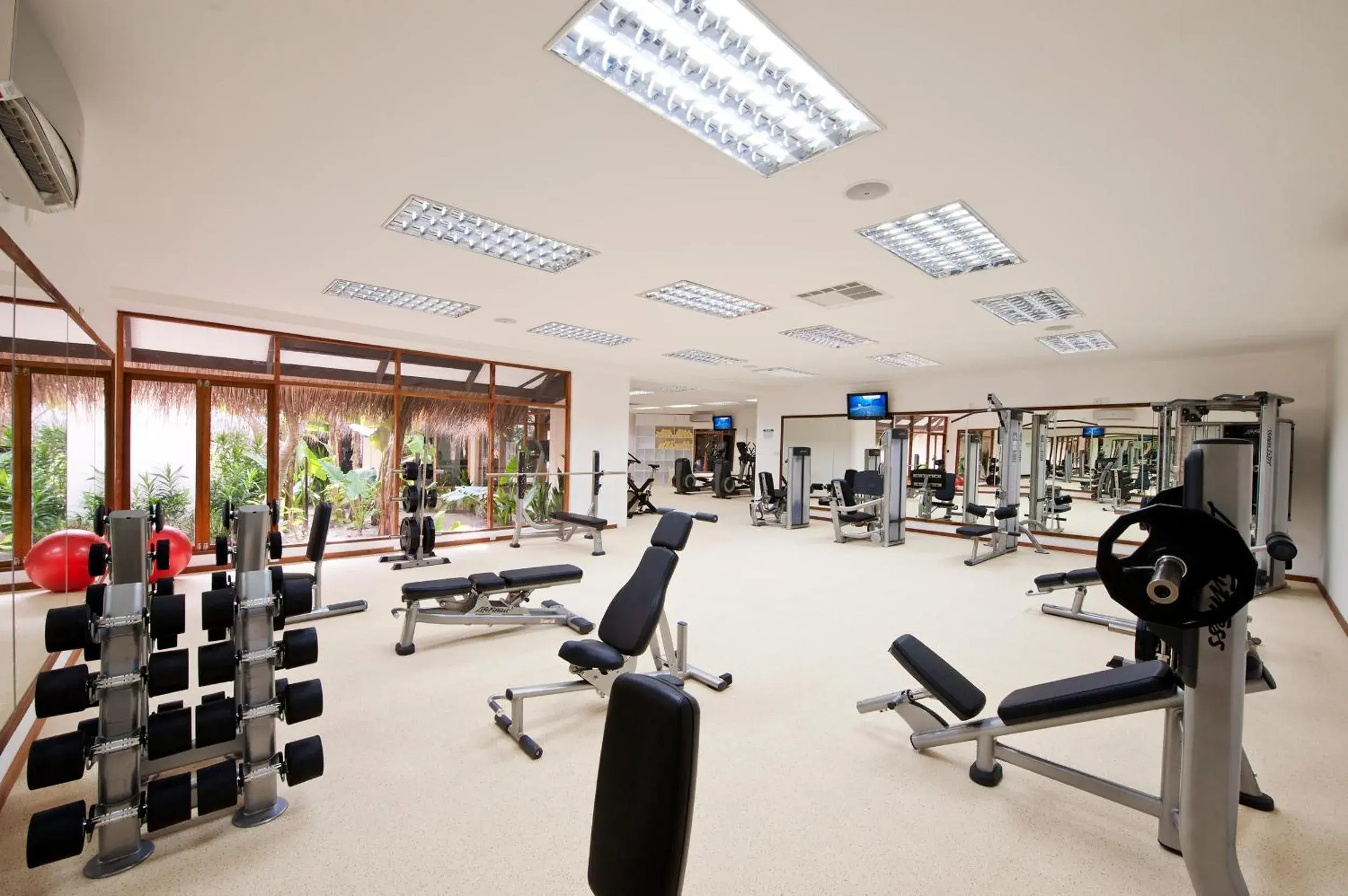 Fitness centre/facilities in Niva Kuramathi Maldives Fitness centre/facilities in Niva Kuramathi Maldives