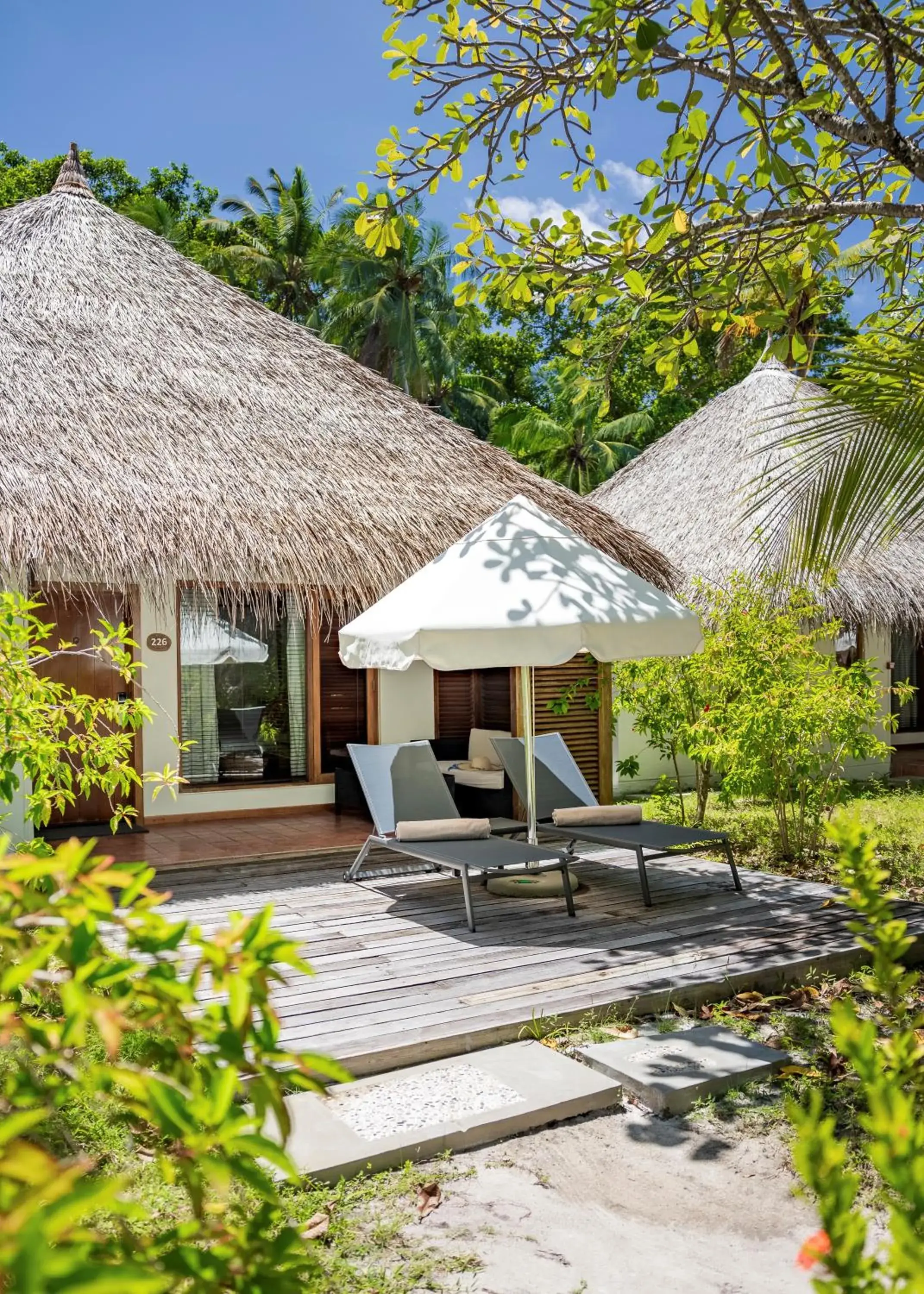 Facade/entrance in Kuramathi Maldives Facade/entrance in Kuramathi Maldives