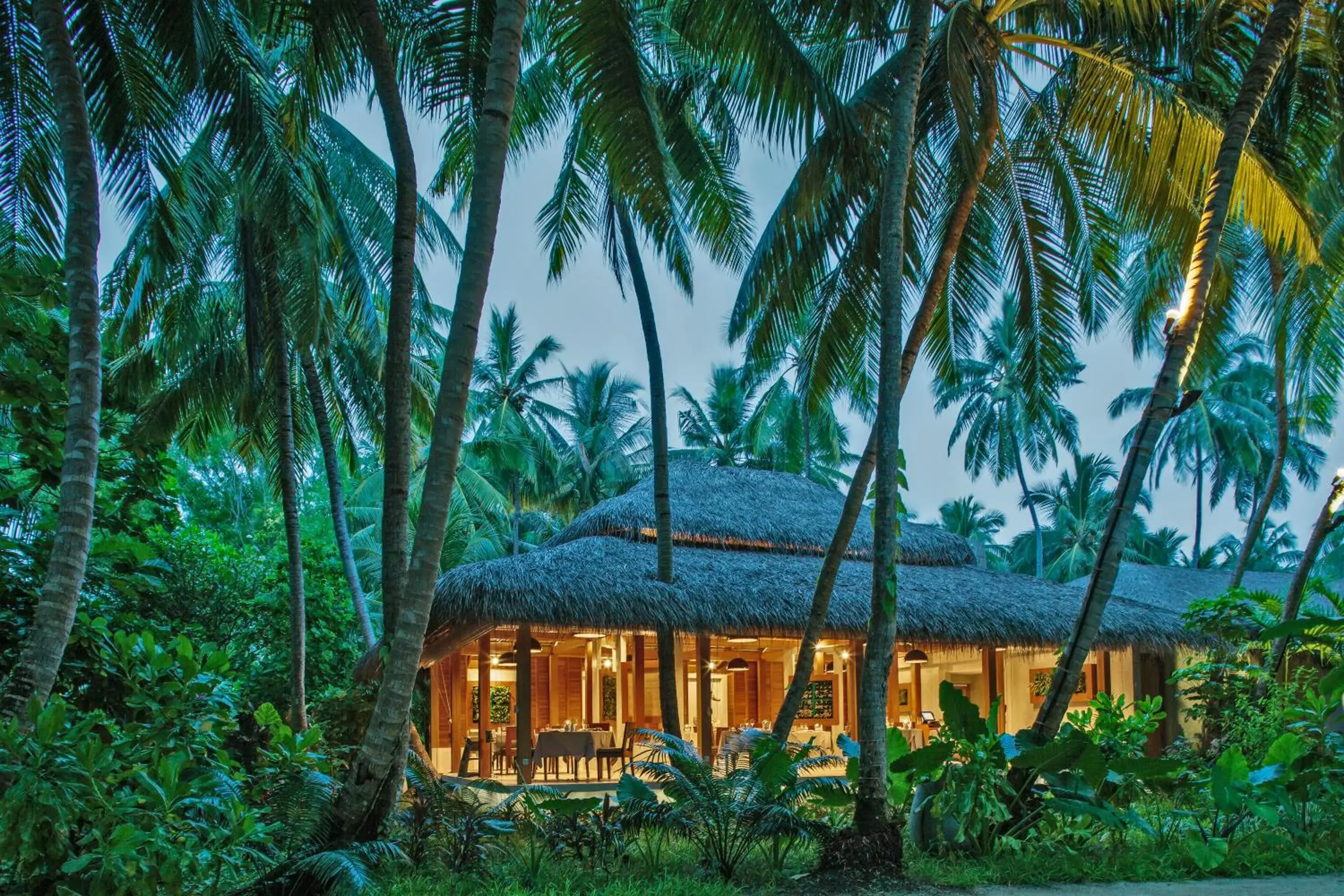 Facade/entrance in Kuramathi Maldives Facade/entrance in Kuramathi Maldives