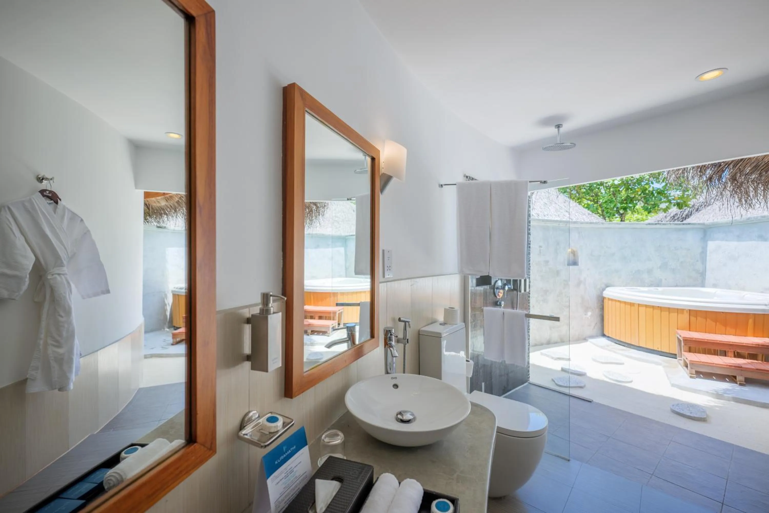 Bathroom in Kuramathi Maldives