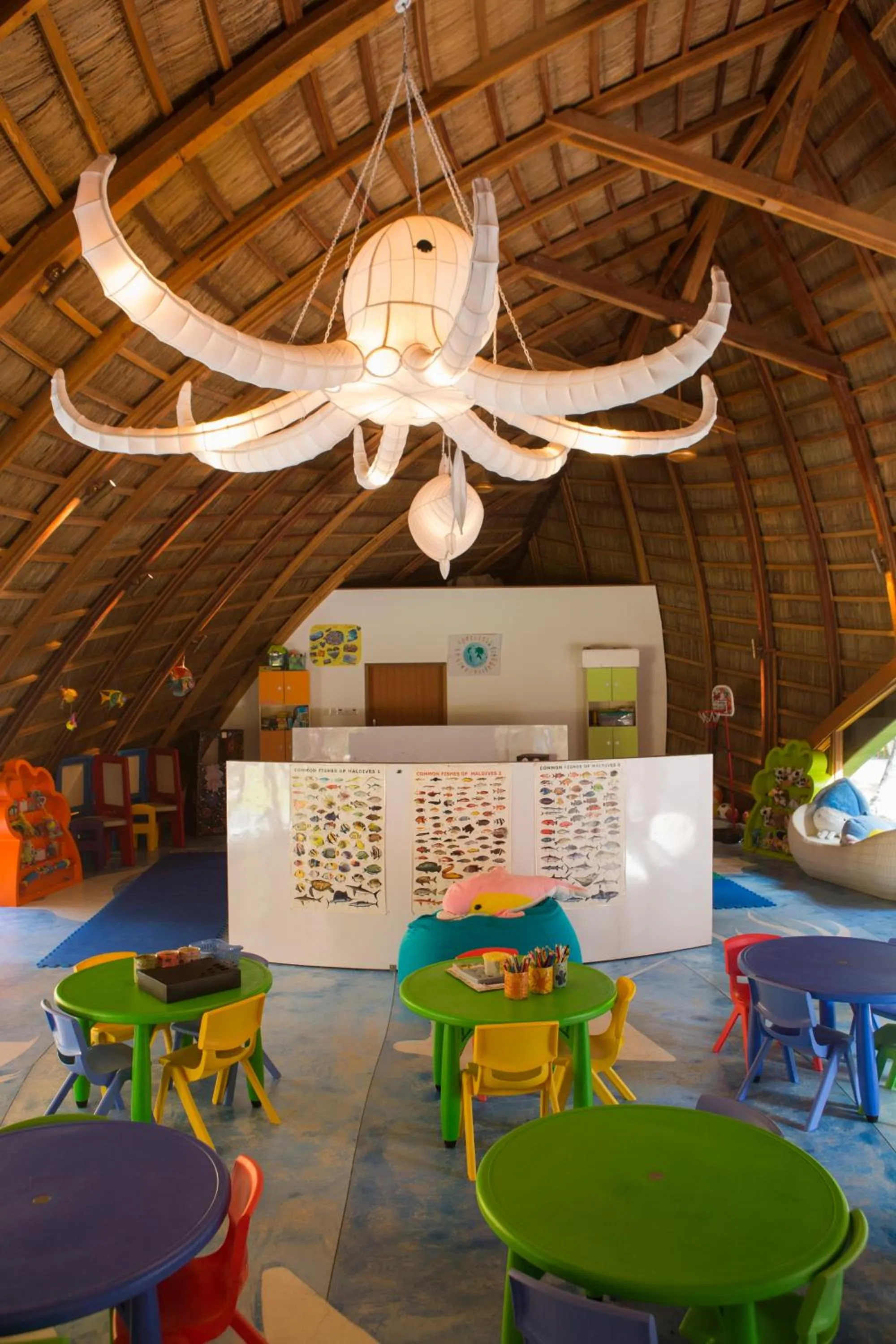 Kids's club in Kuramathi Maldives