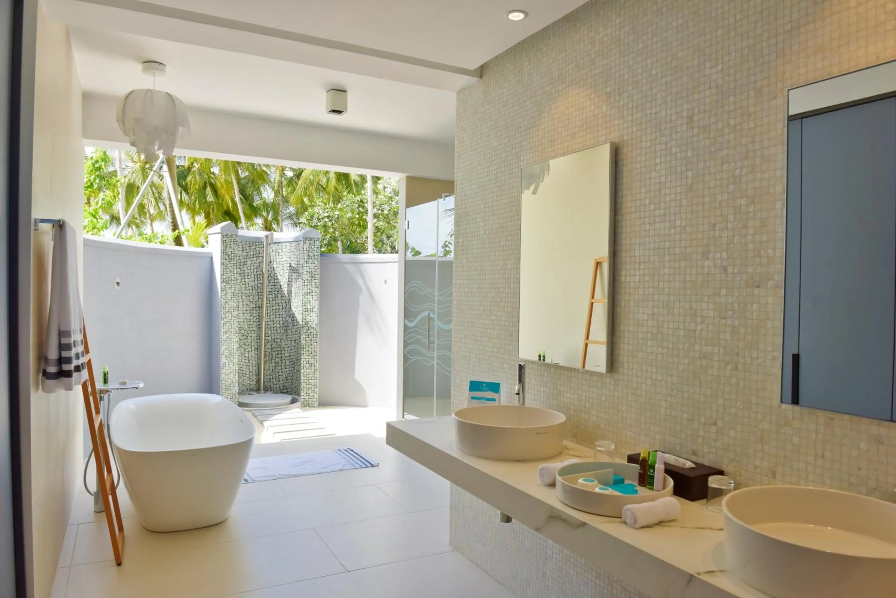 Bathroom in Kuramathi Maldives