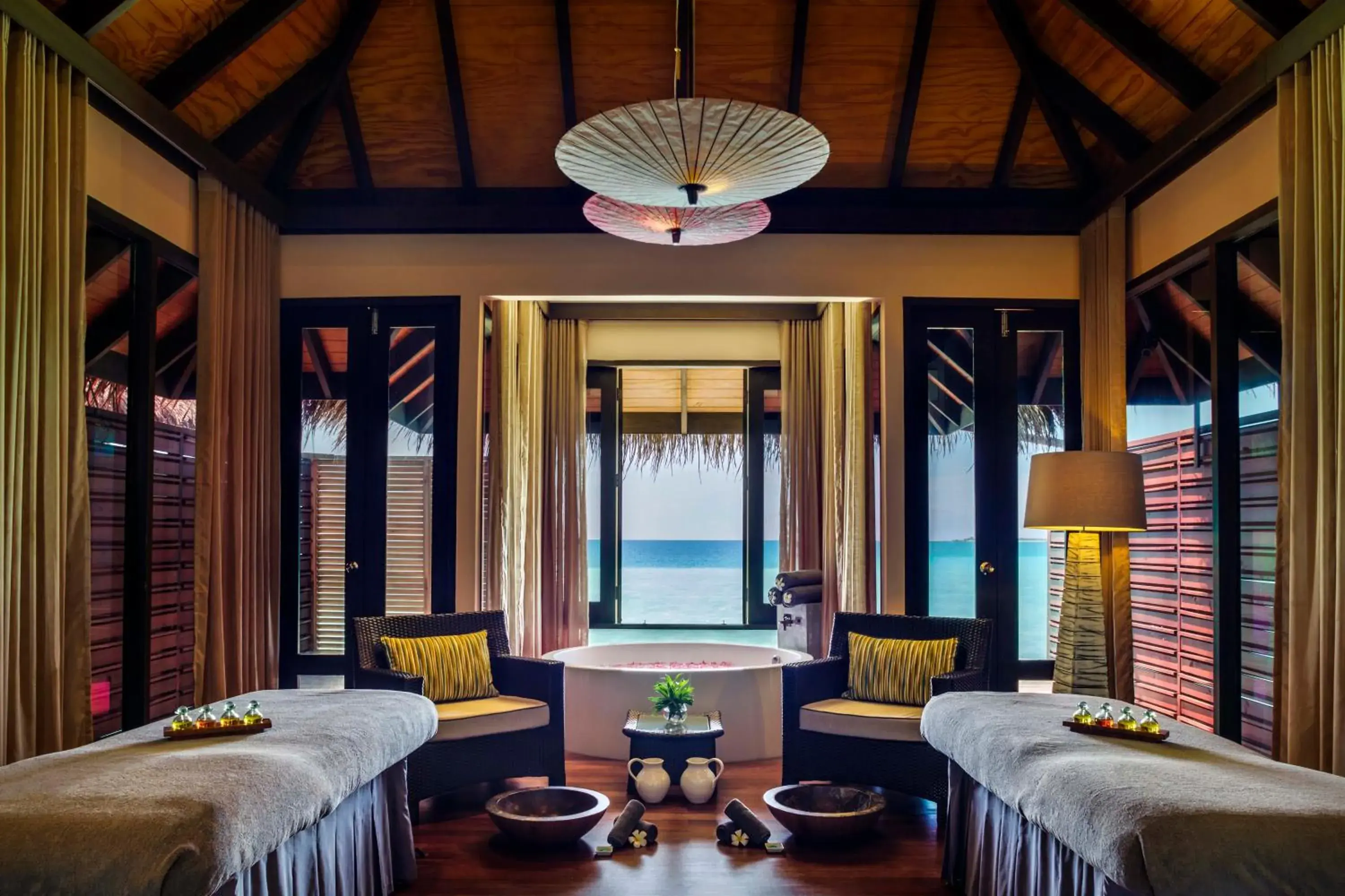 Massage, Bed in Velassaru Maldives Massage, Bed in Velassaru Maldives