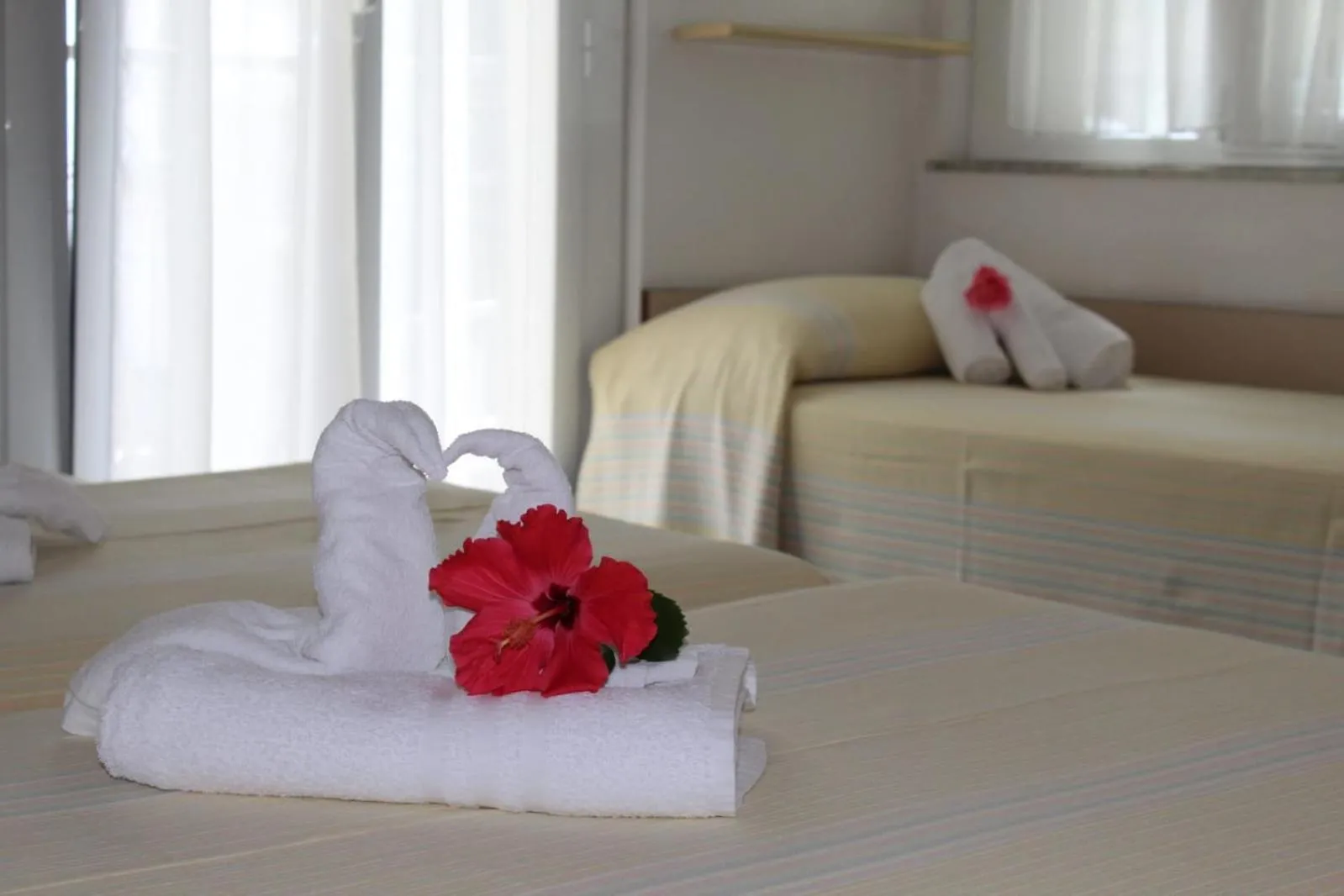 Photo of the whole room, Bed in Hotel Erika
