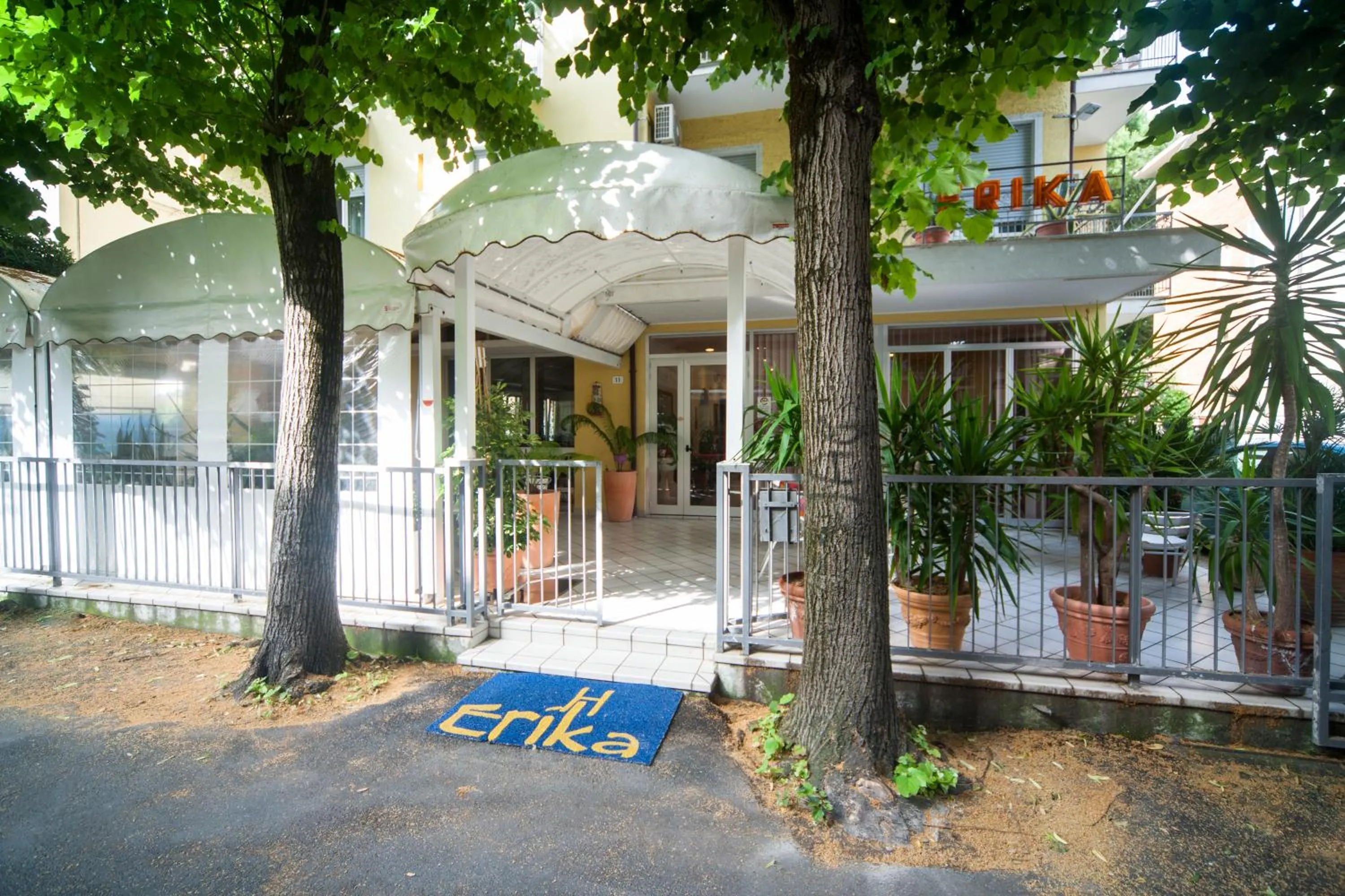 Property building in Hotel Erika