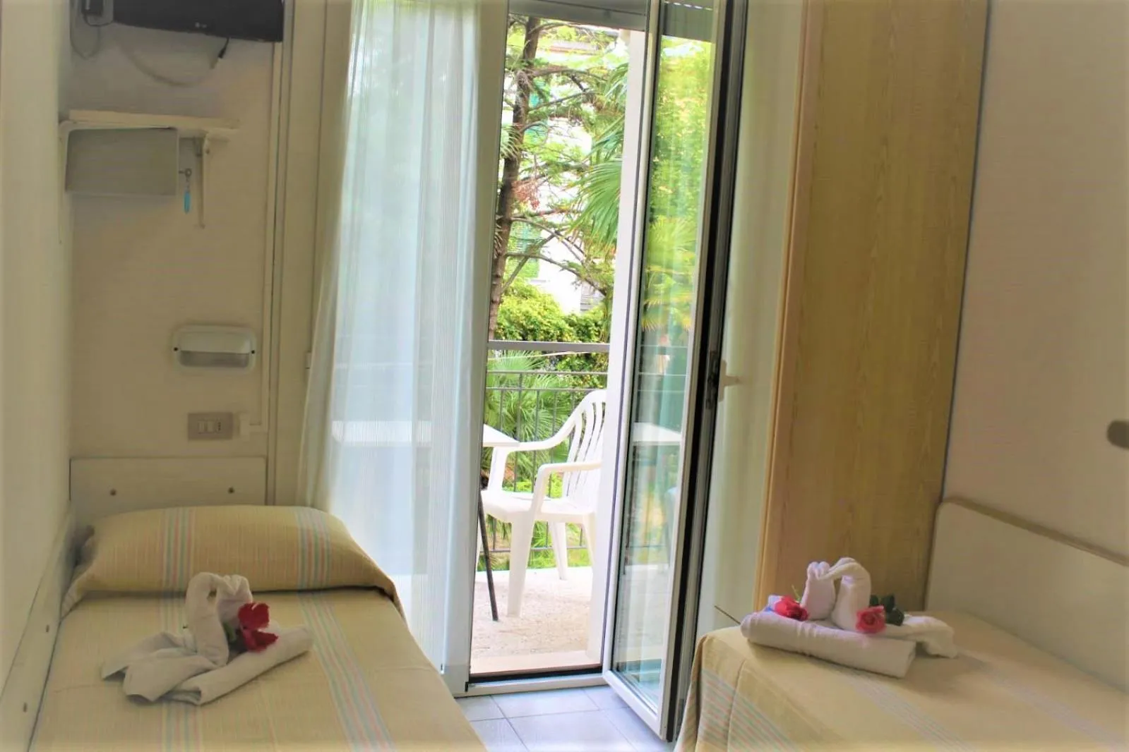 Bedroom, Bed in Hotel Erika