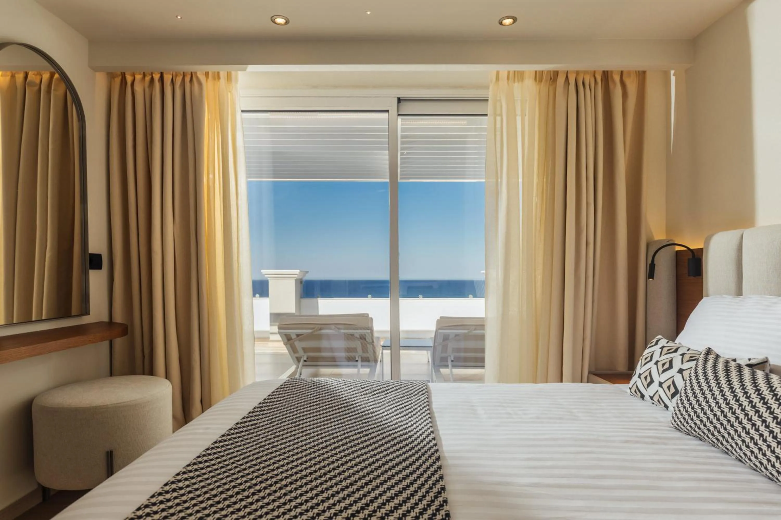 Bed in Alexandra Beach Resort & Spa