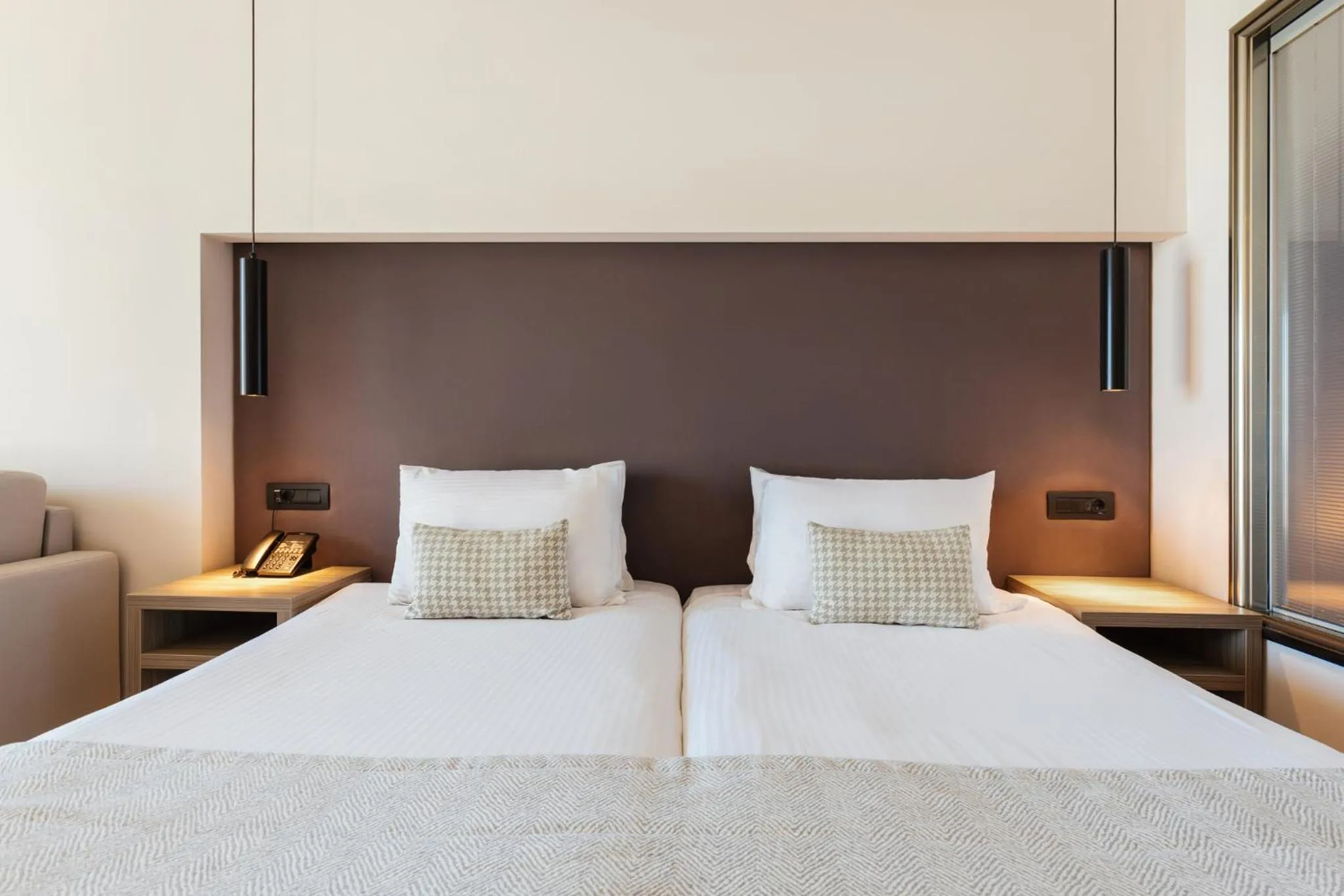 Bed in Alexandra Beach Resort & Spa