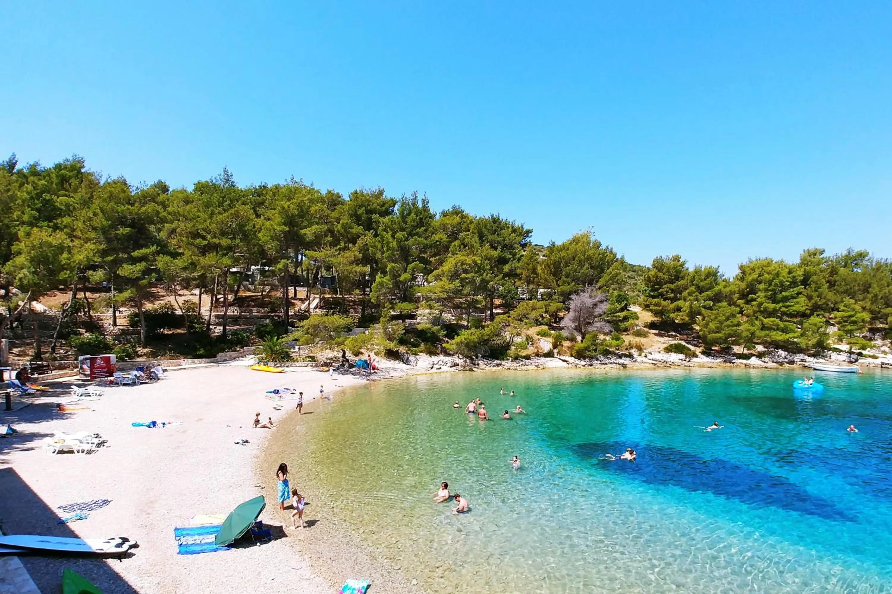 Beach in Kamp Vira Mobile Homes