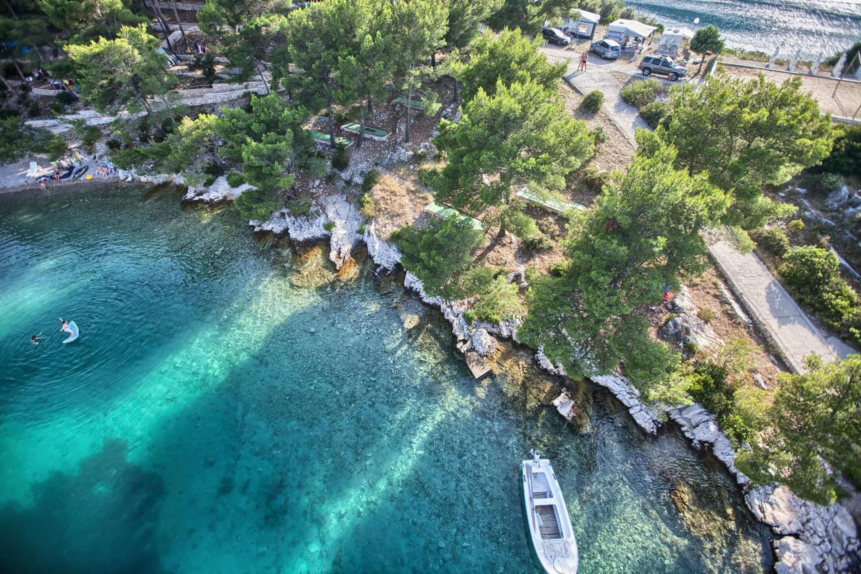 Natural landscape in Kamp Vira Mobile Homes