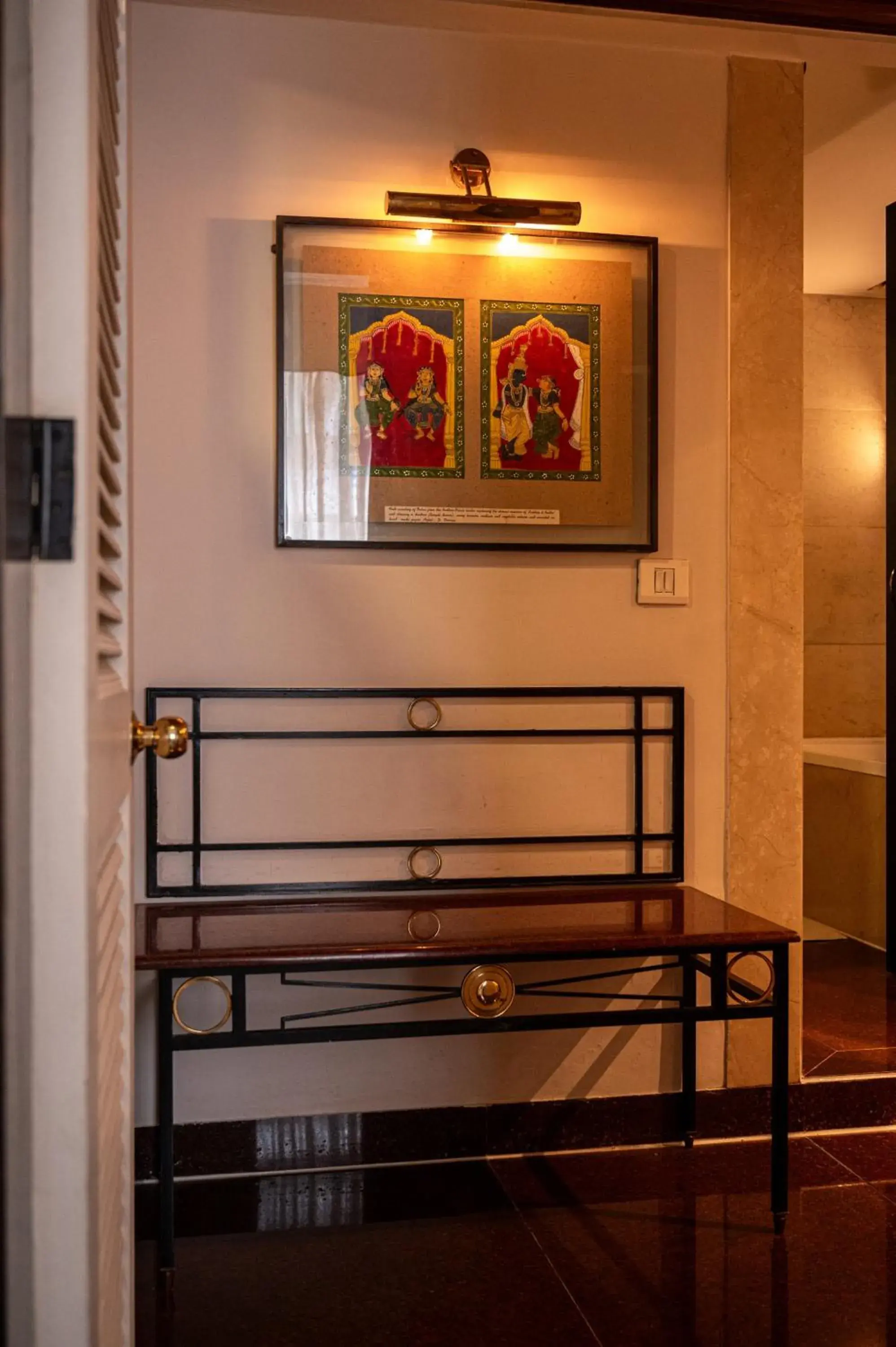 Seating area, Bed in The Park Kolkata Seating area, Bed in The Park Kolkata