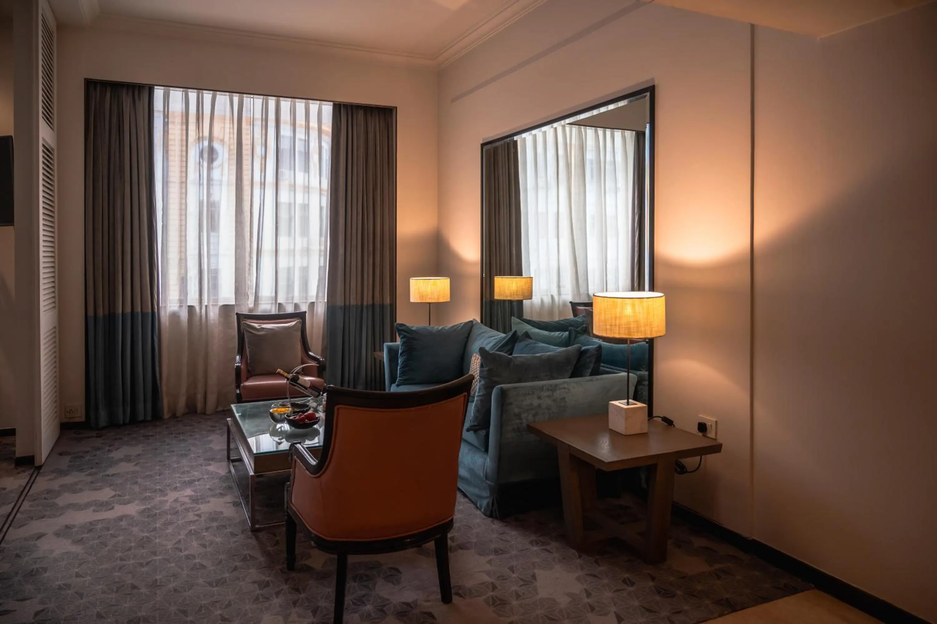 Seating area in The Park Kolkata