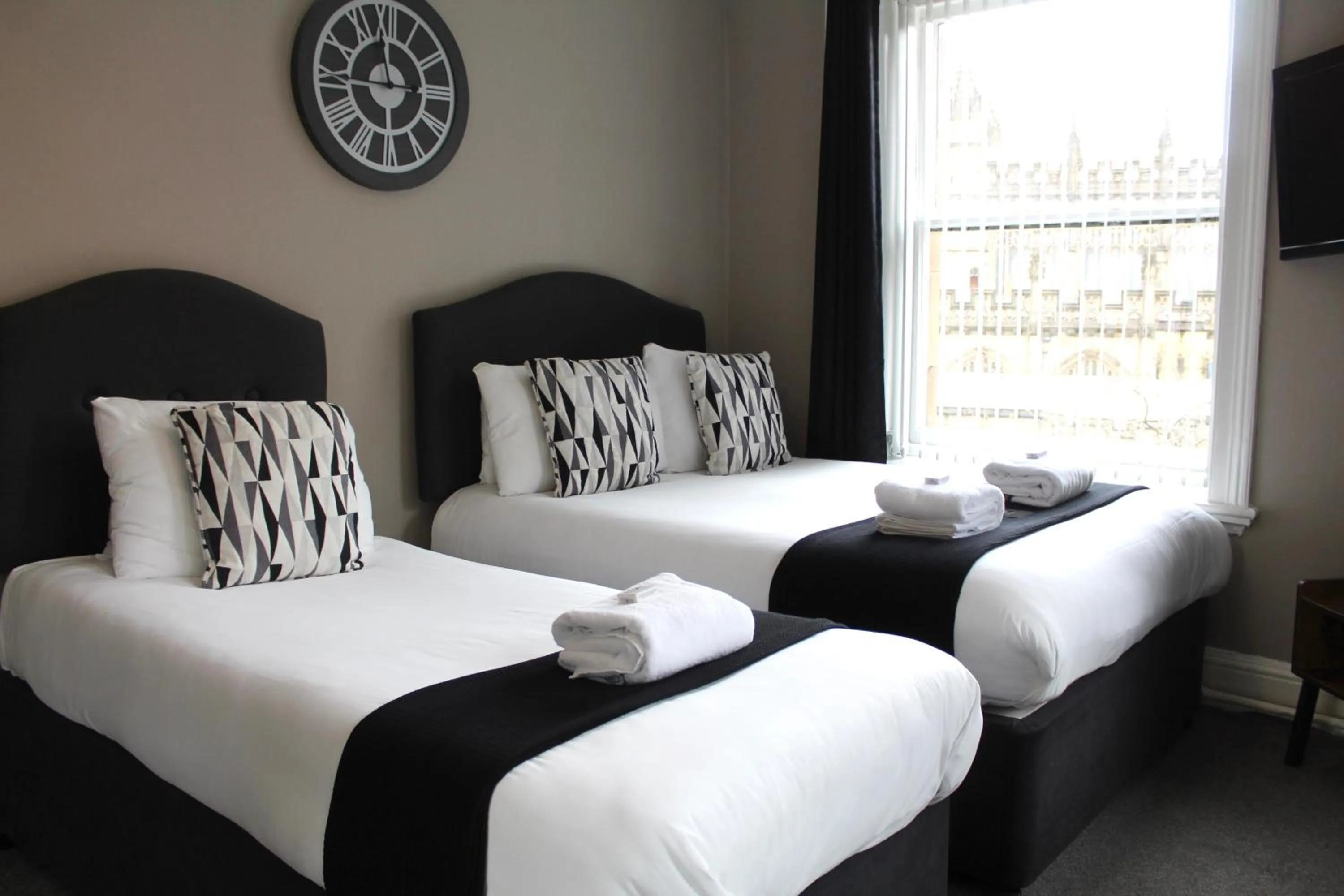 Bed in Mitre Hotel Manchester City Centre