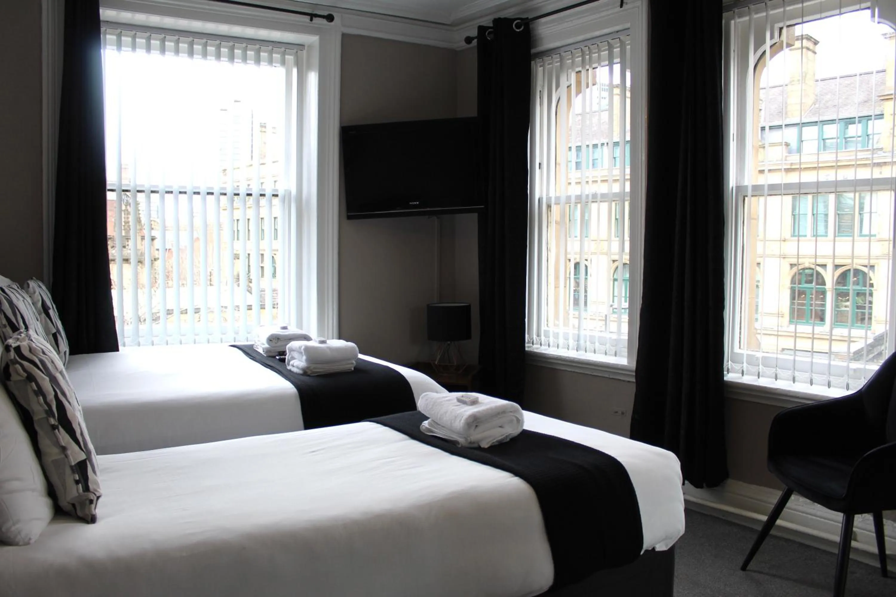 Bed in Mitre Hotel Manchester City Centre