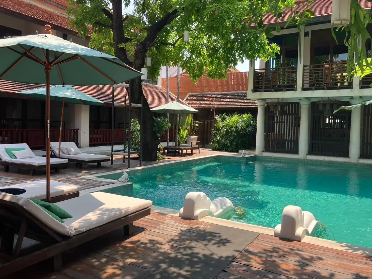 Swimming pool in The Rim Chiang Mai Swimming pool in The Rim Chiang Mai