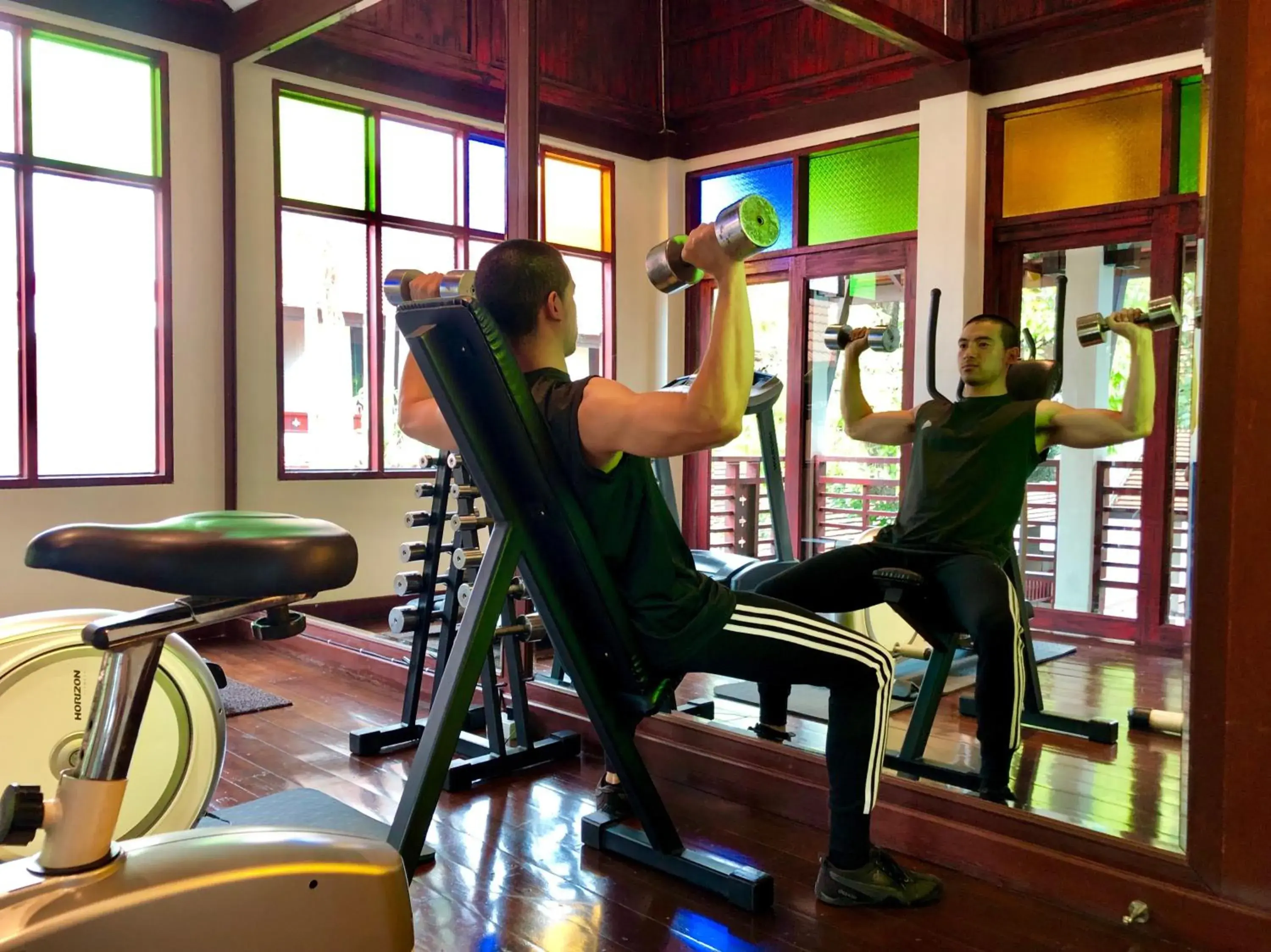 Fitness centre/facilities in The Rim Chiang Mai Fitness centre/facilities in The Rim Chiang Mai