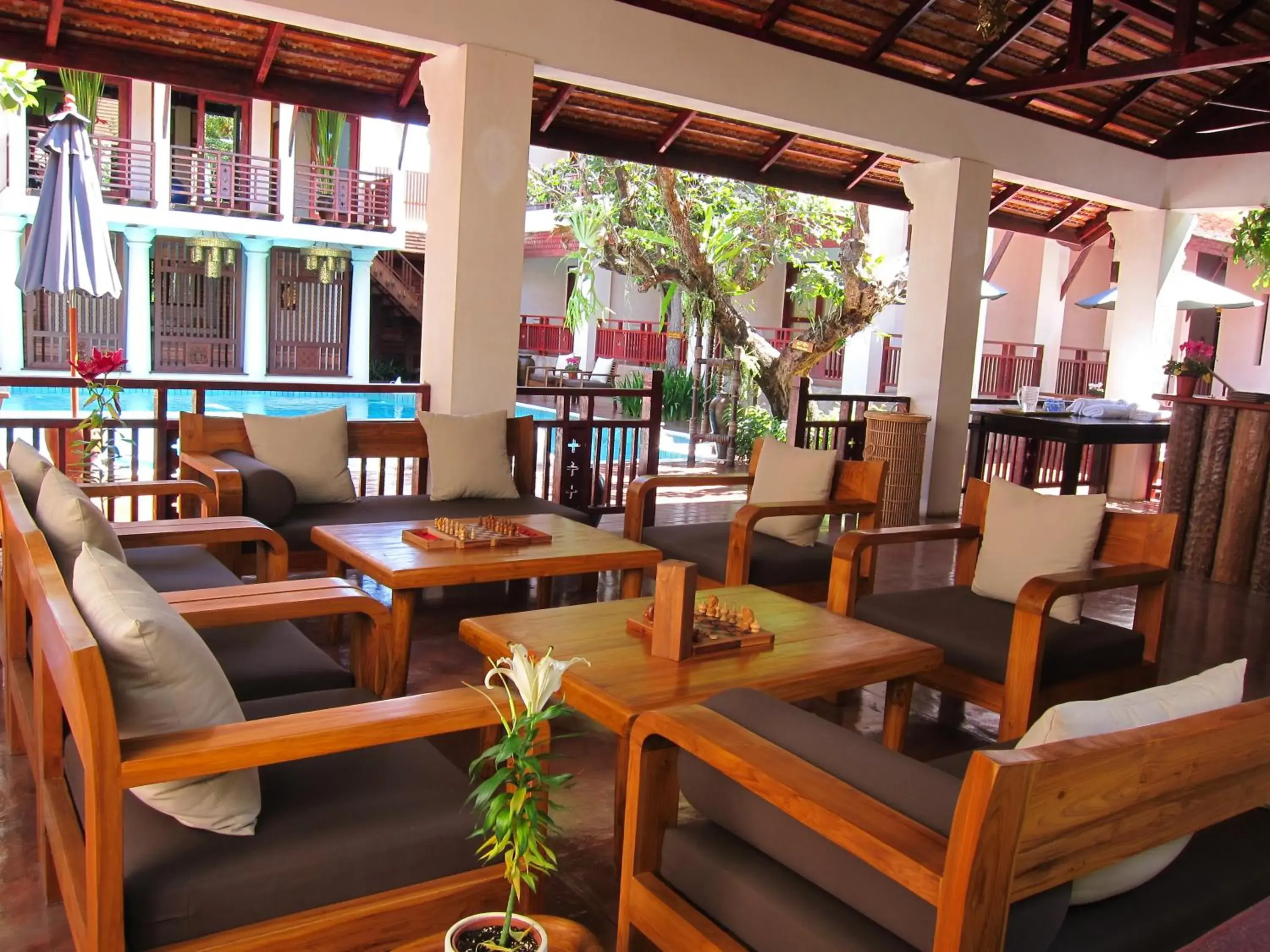 Lounge or bar in The Rim Chiang Mai Lounge or bar in The Rim Chiang Mai