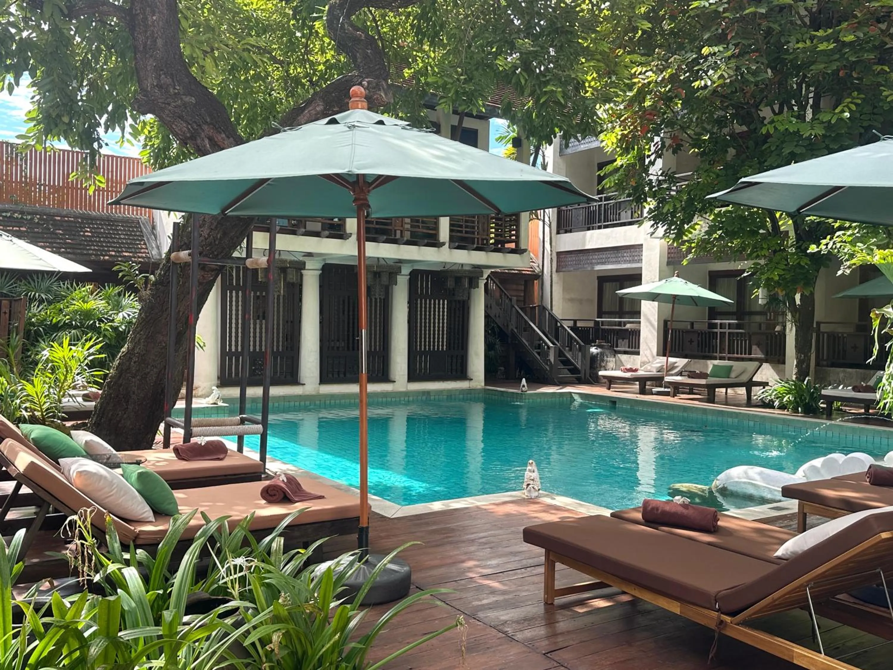 Swimming pool in The Rim Chiang Mai