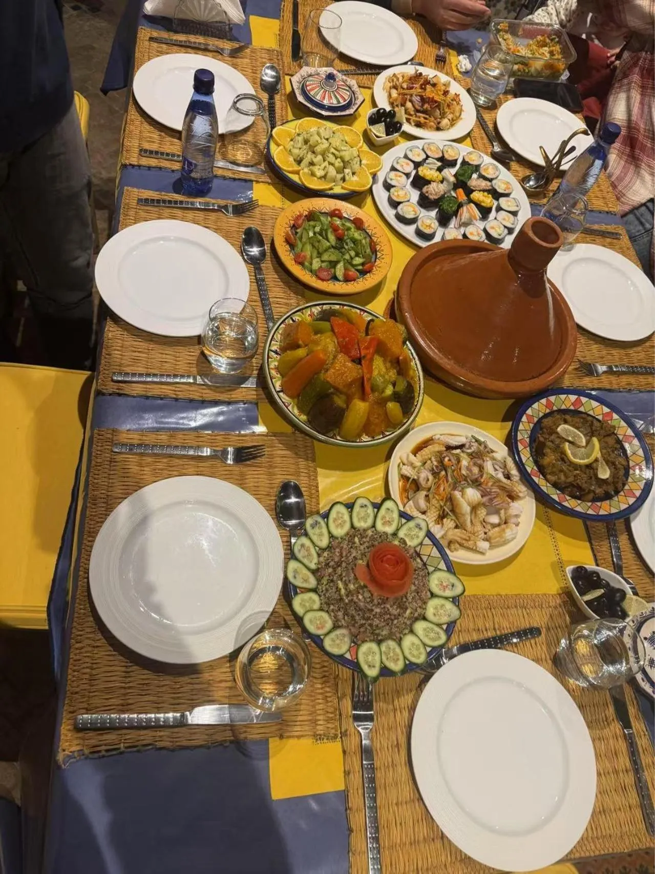 Food and drinks in Riad Zara