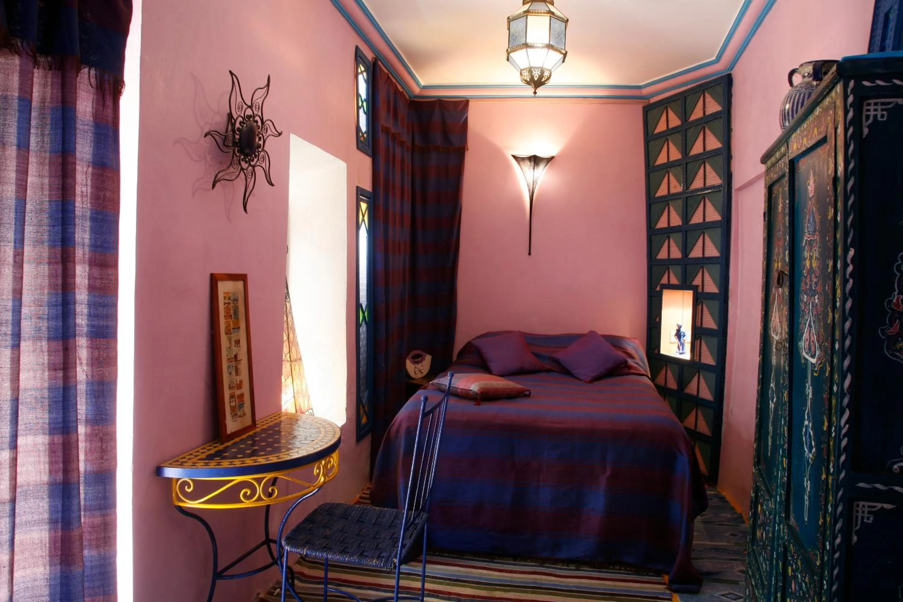Bed in Riad Zara