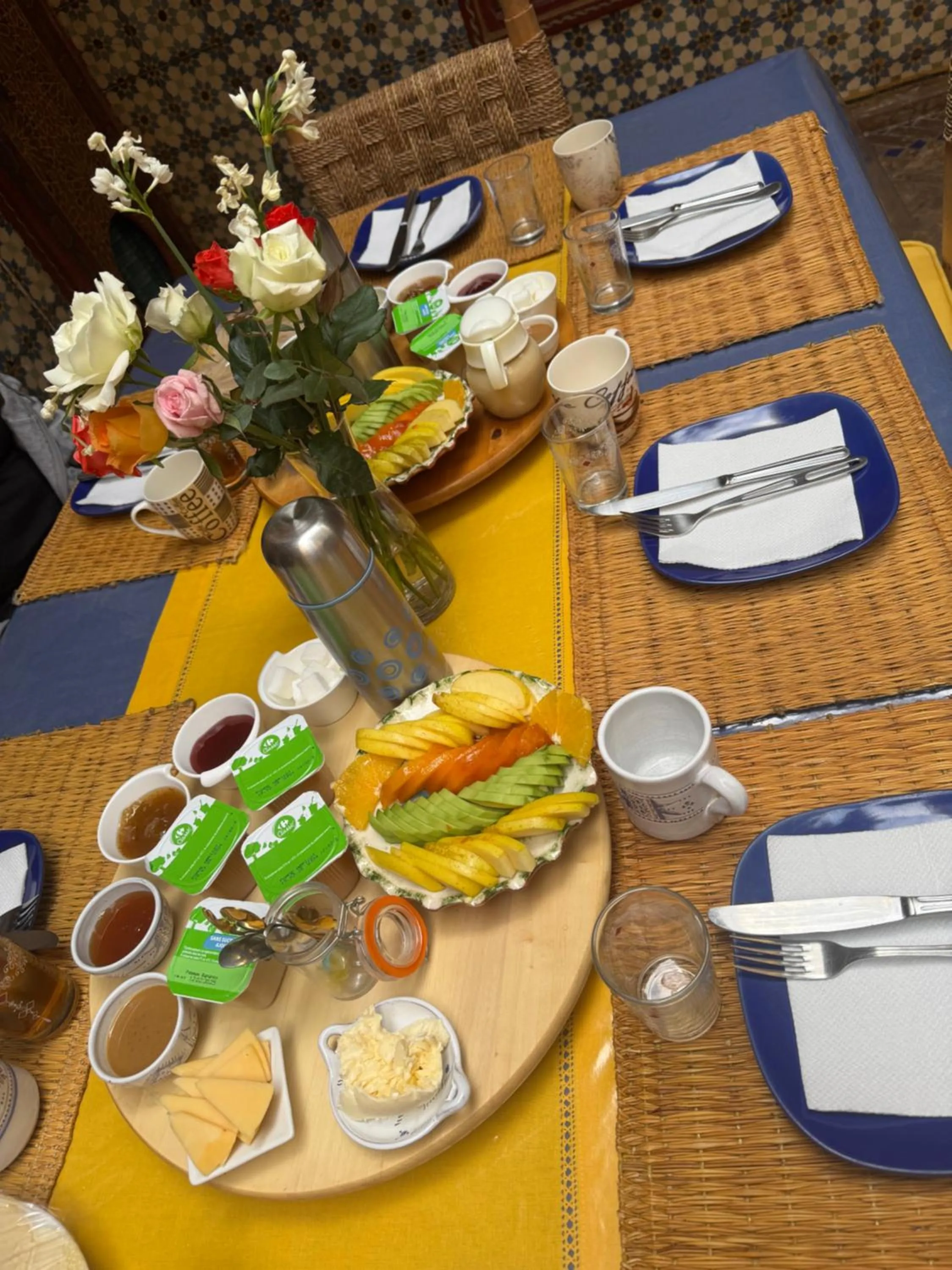 Food and drinks in Riad Zara