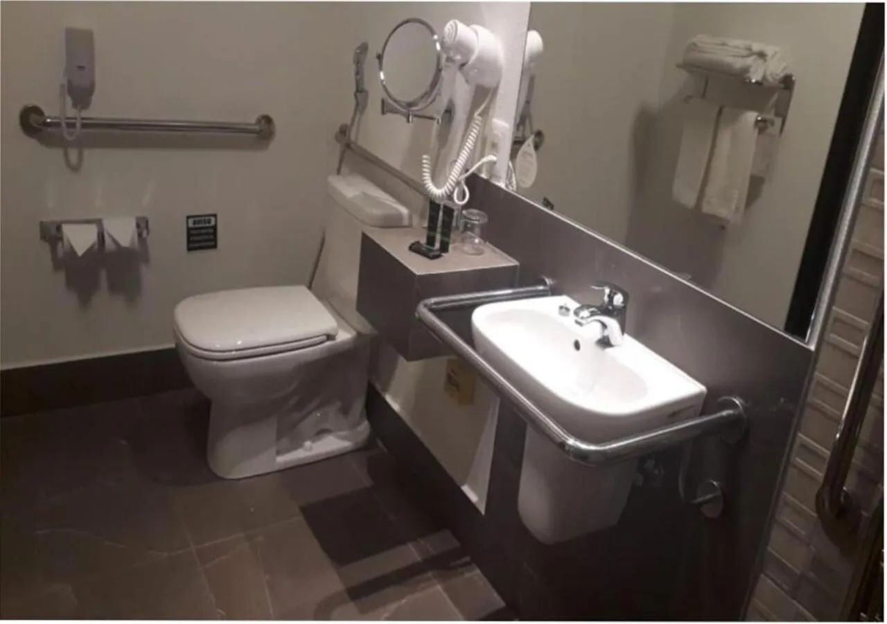 Bathroom in Wyndham Garden Ribeirão Preto Convention
