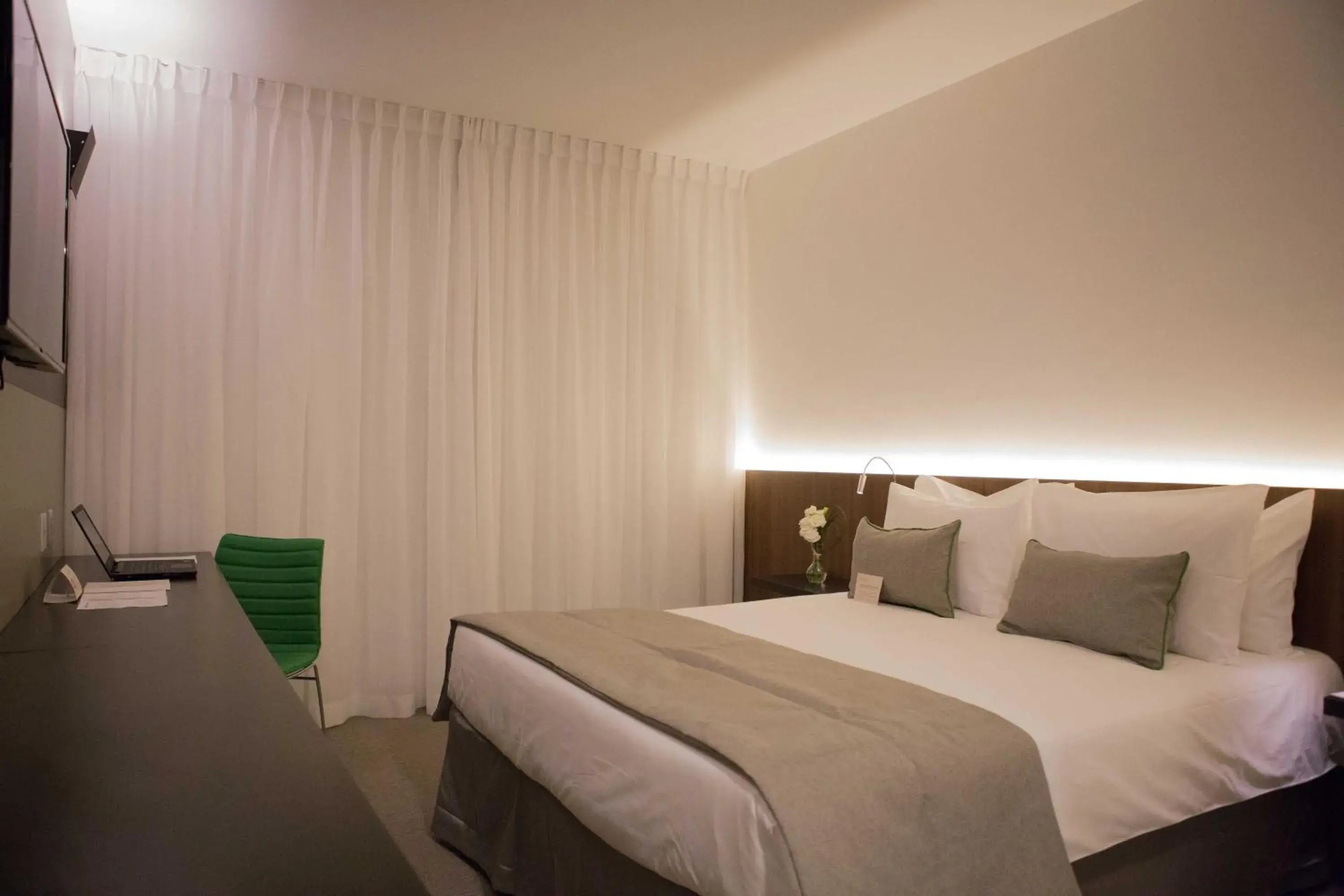 Bed in Wyndham Garden Ribeirão Preto Convention Bed in Wyndham Garden Ribeirão Preto Convention