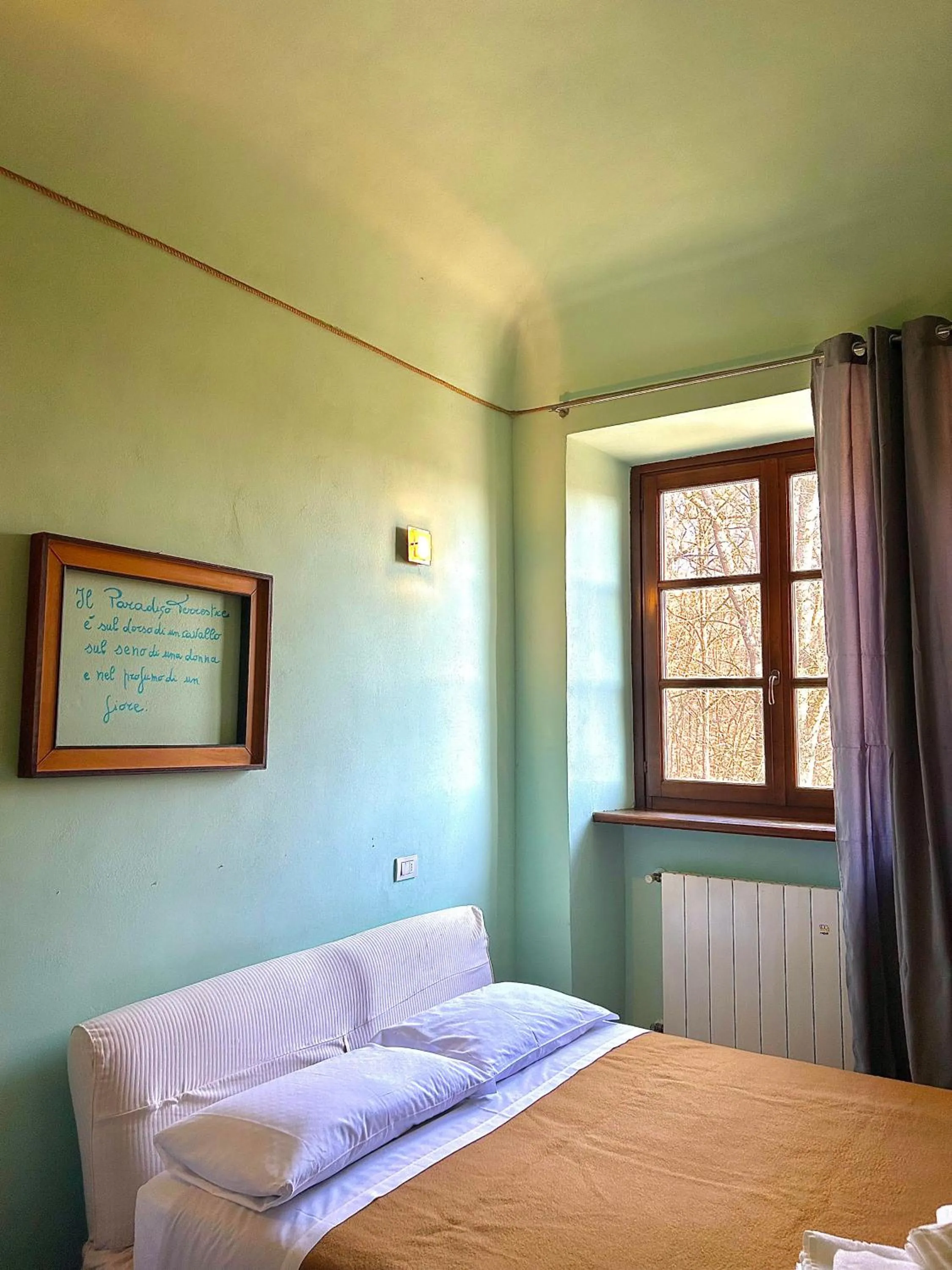 Bed in Foresteria La Rubbianetta