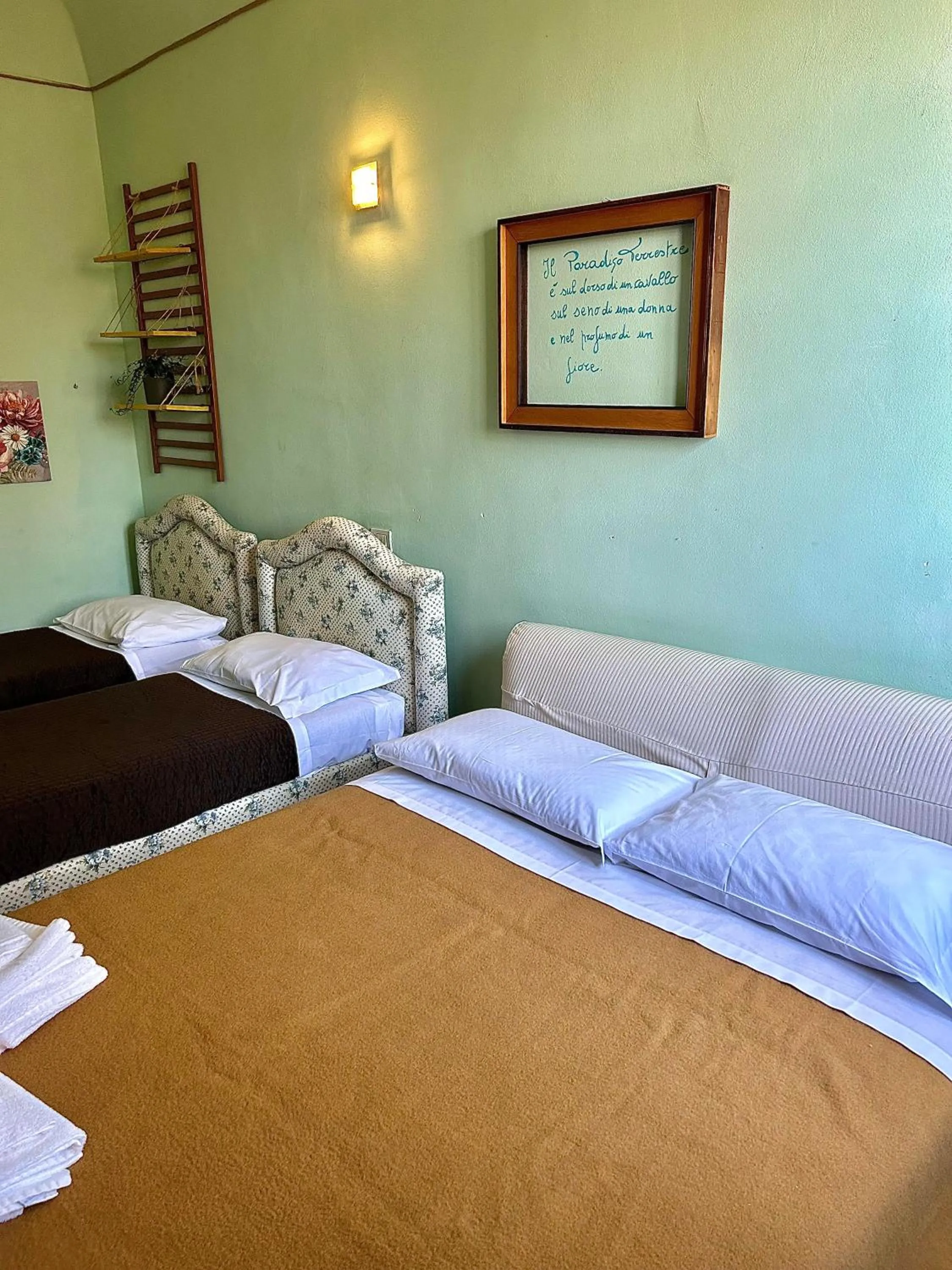 Bed in Foresteria La Rubbianetta