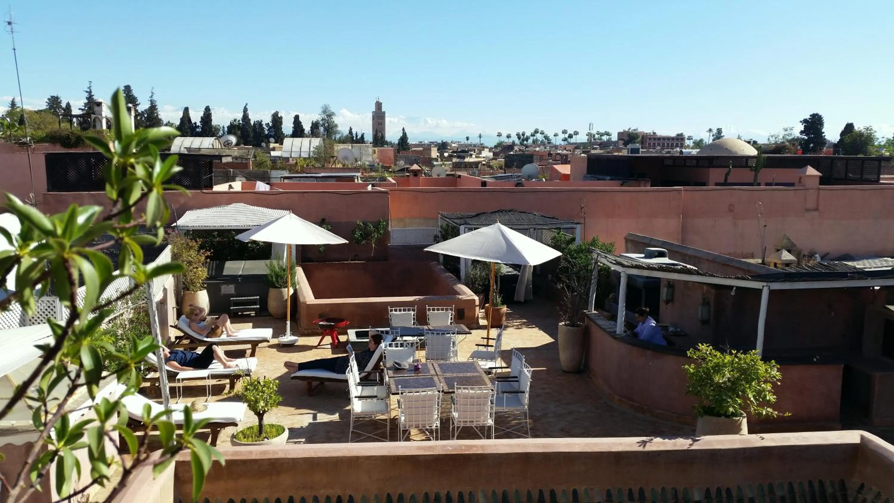 Patio in Riad Vendôme & Spa