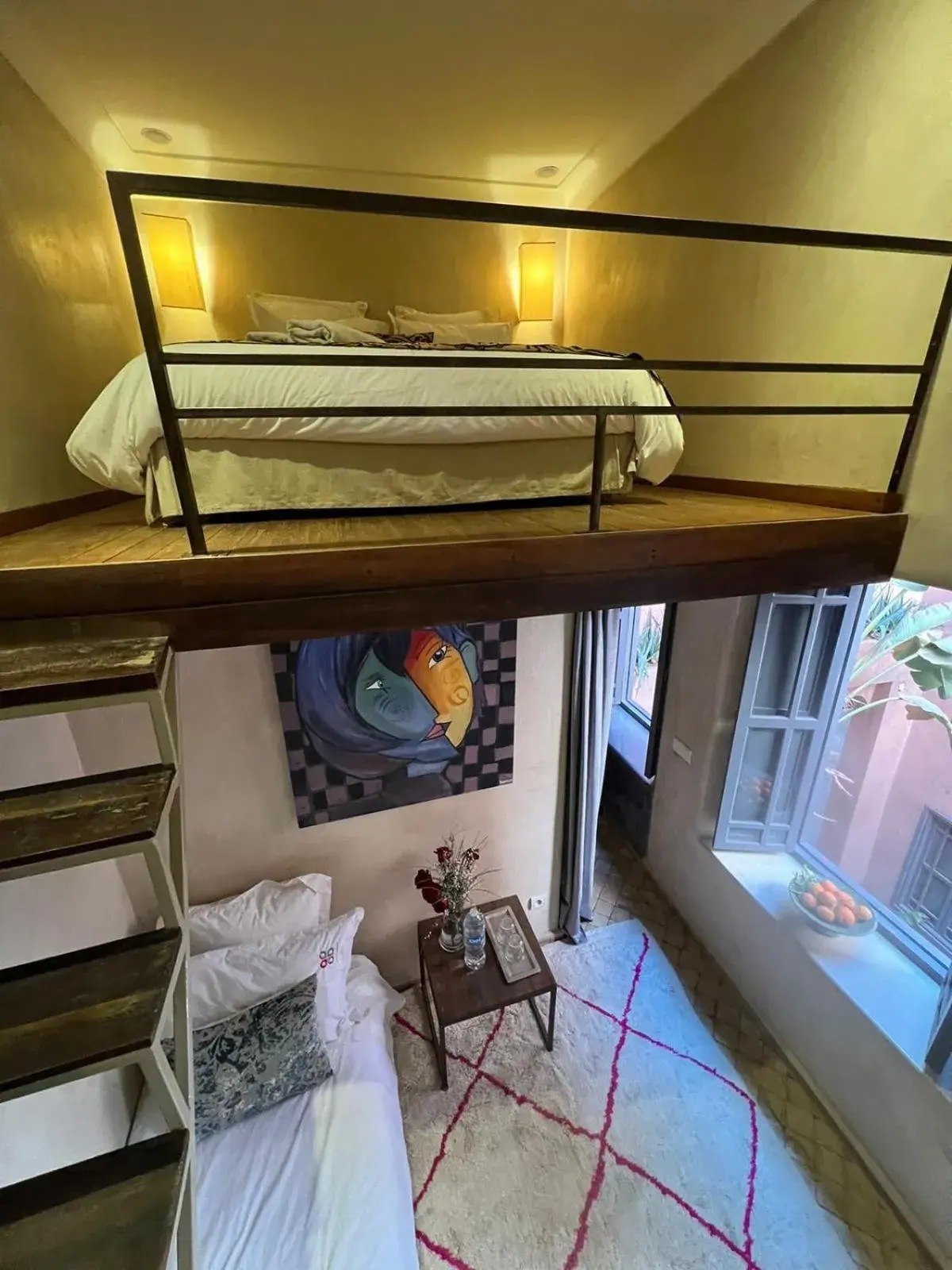 Bed in Riad Vendôme & Spa Bed in Riad Vendôme & Spa