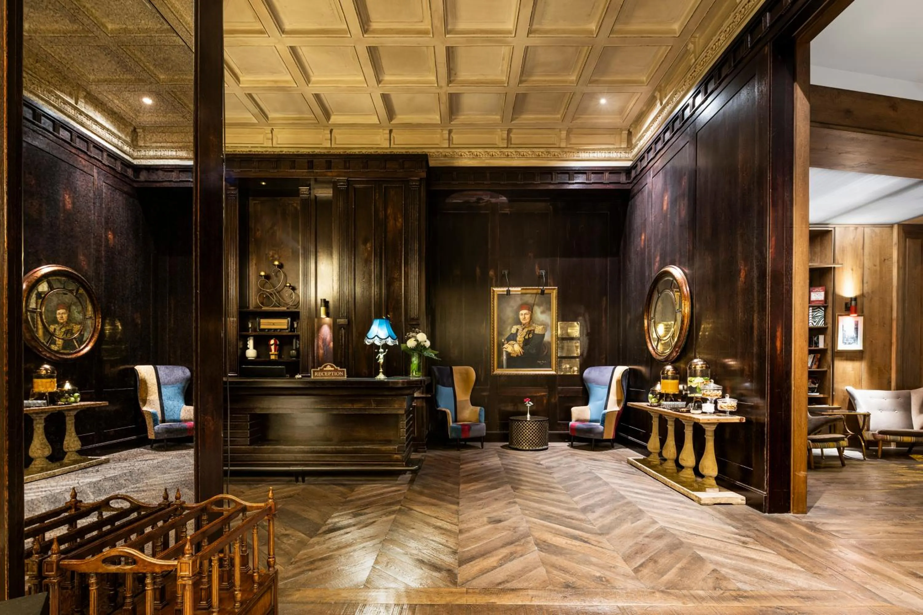 Lobby or reception in Palazzo Donizetti Hotel - Special Class