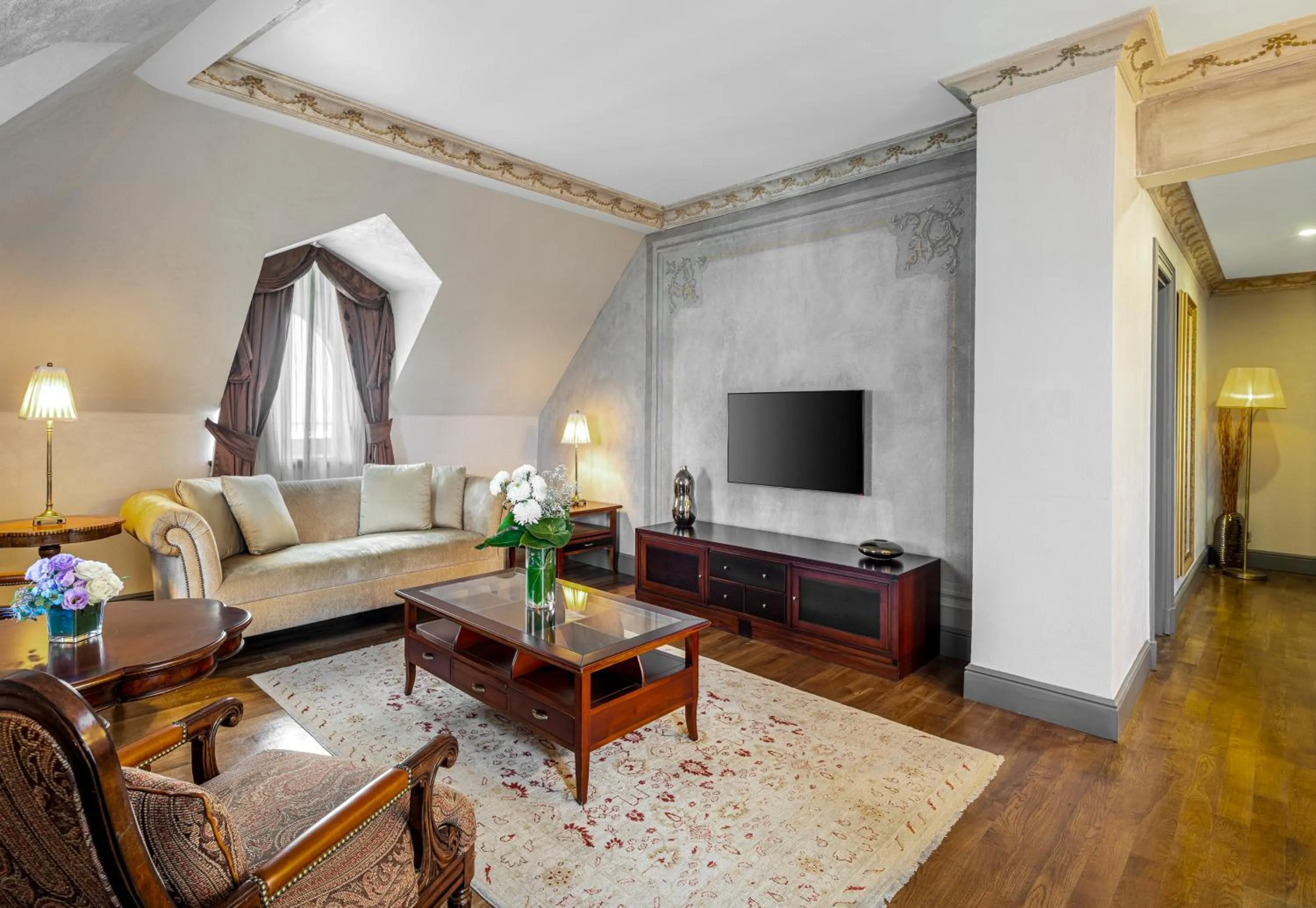 Seating area in Palazzo Donizetti Hotel - Special Class