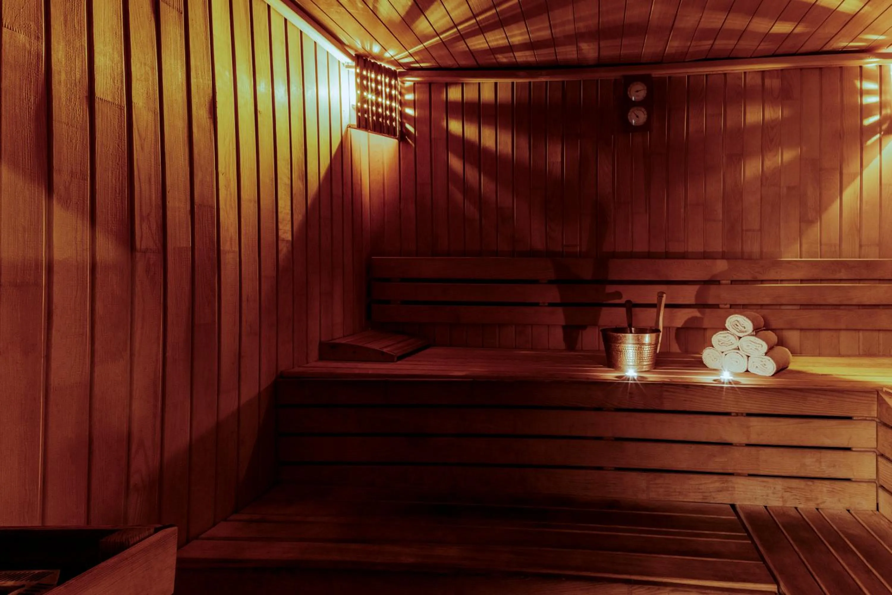 Sauna in Palazzo Donizetti Hotel - Special Class