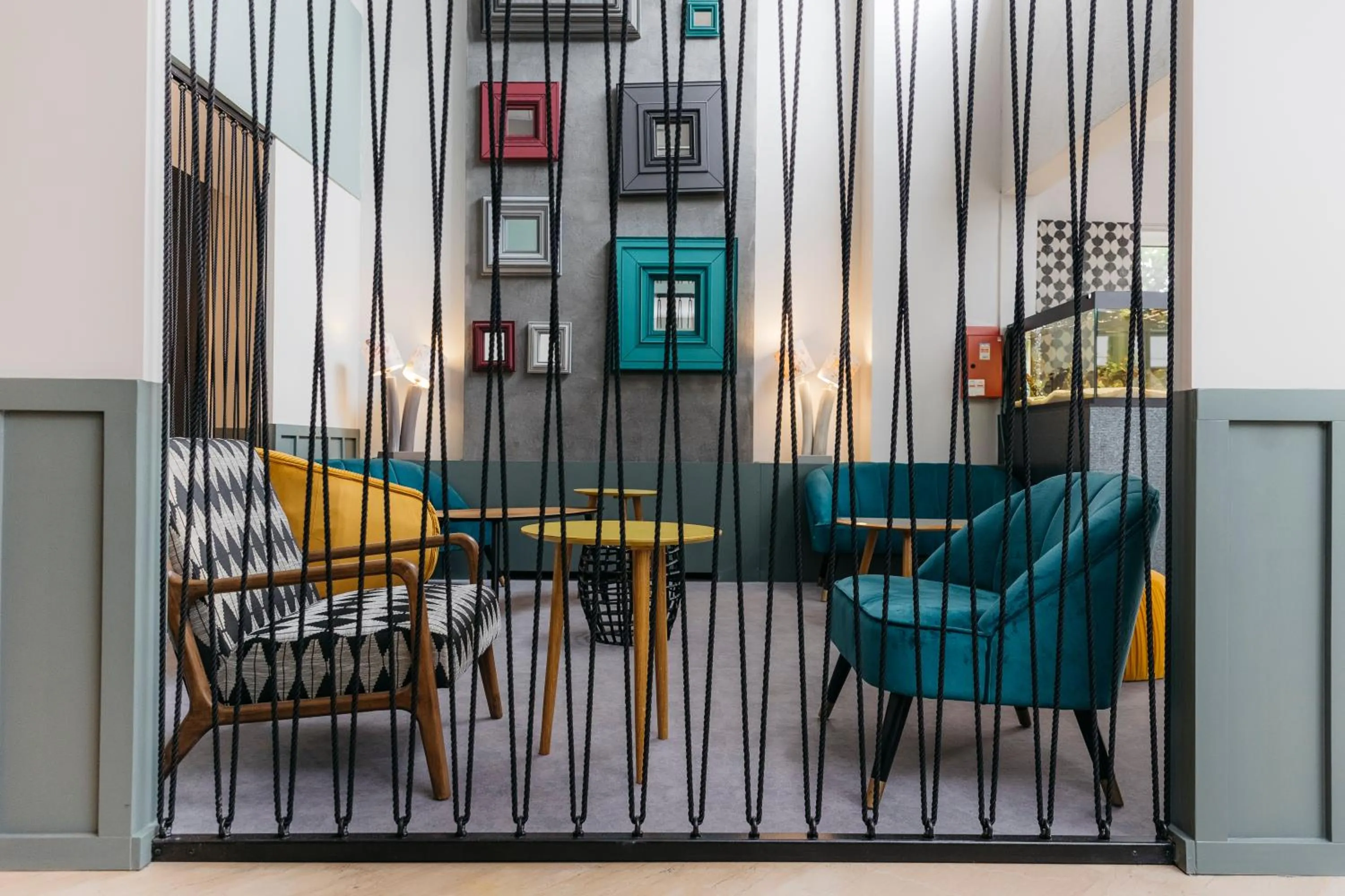 Living room in Le Carré d'Alethius Logis Hôtel-Restaurant Gastronomique