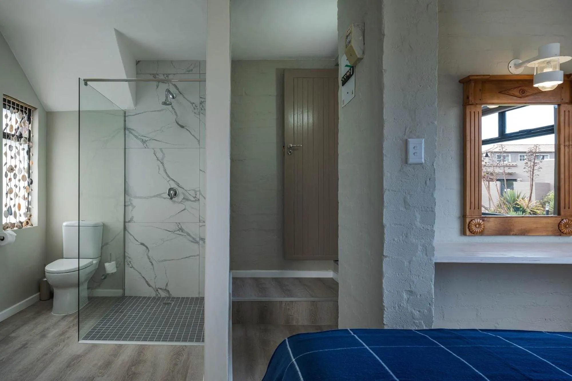 Shower in Blue Bay Lodge