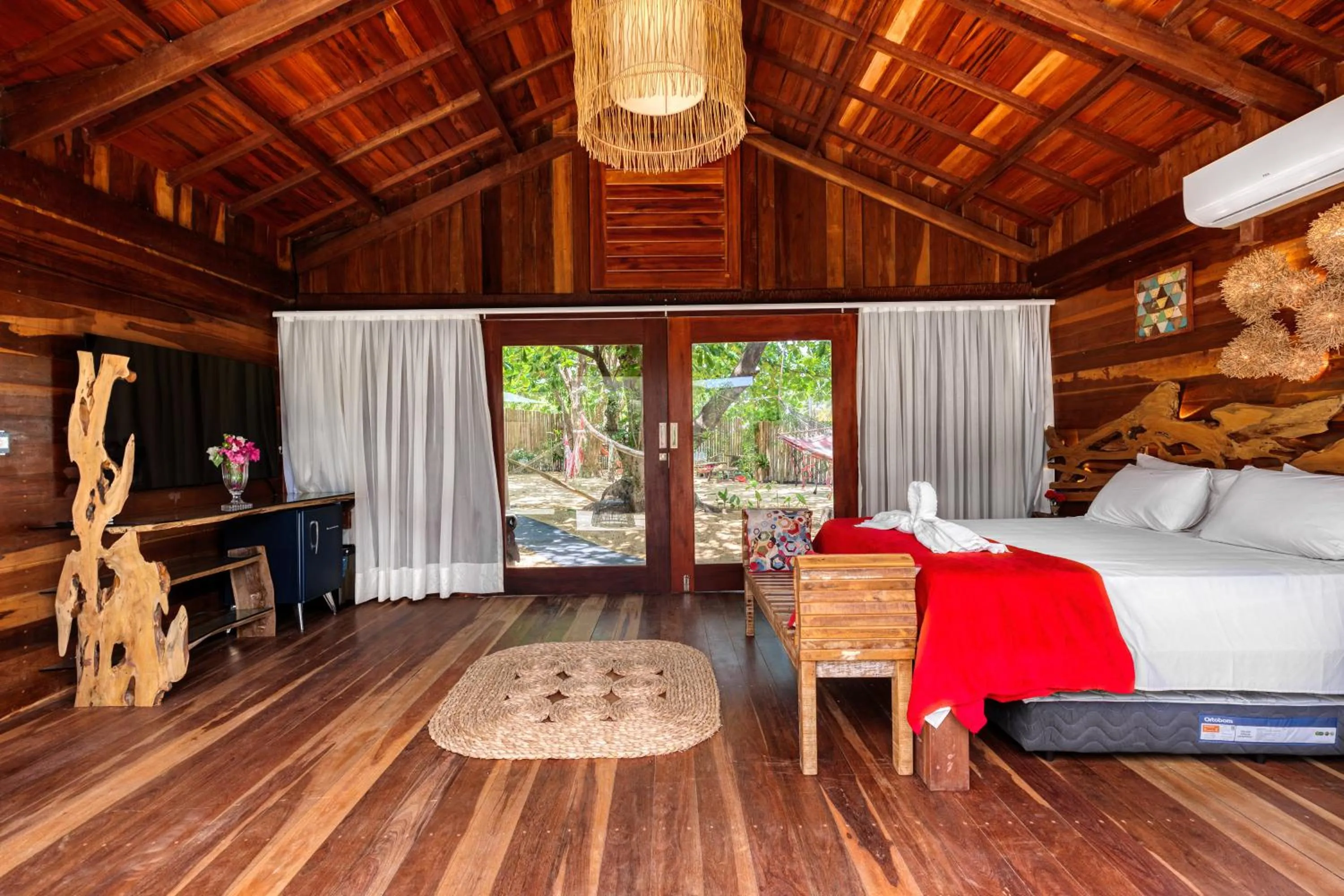 Bed in Xainã Pousada de Charme